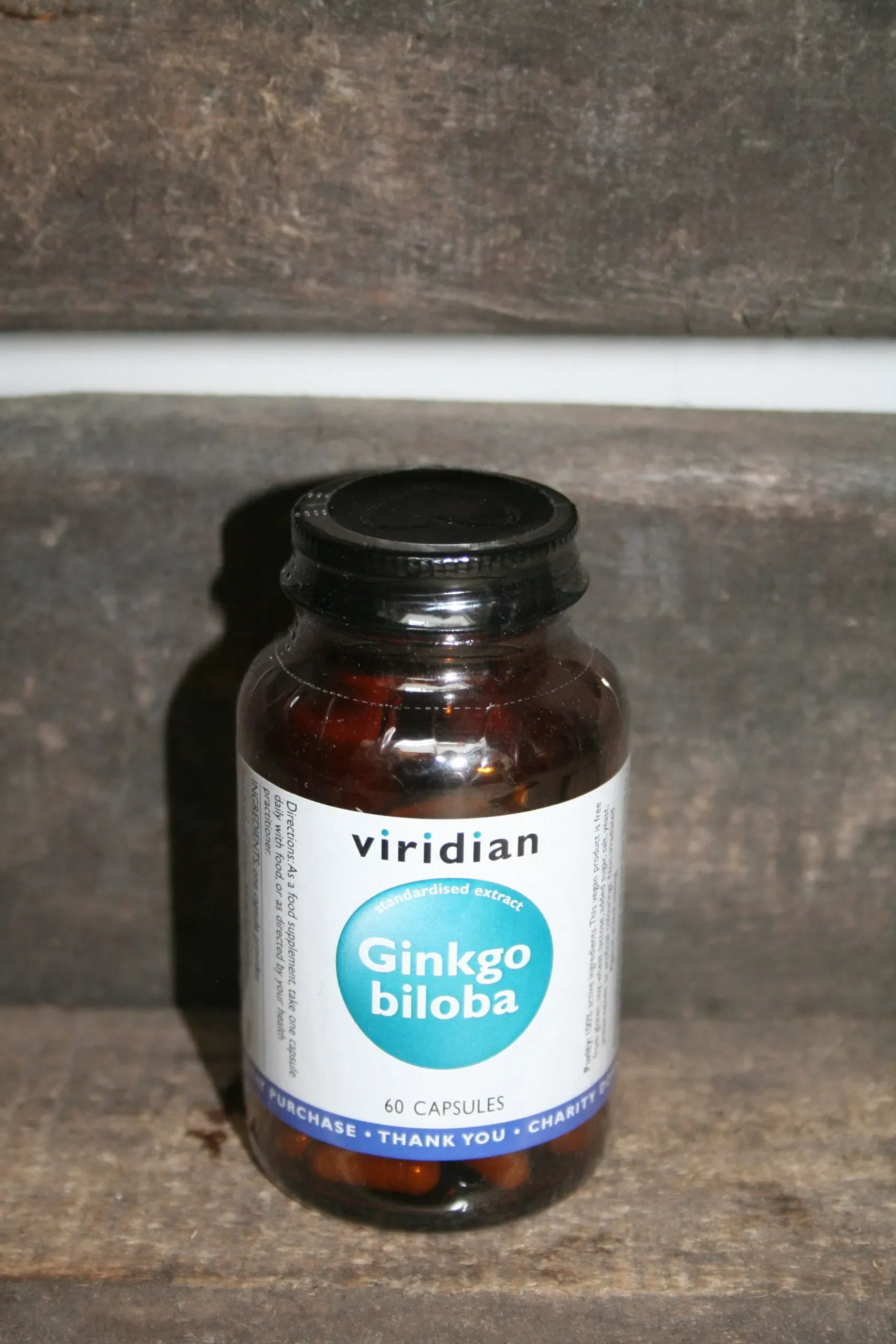 Viridian ginkgo biloba