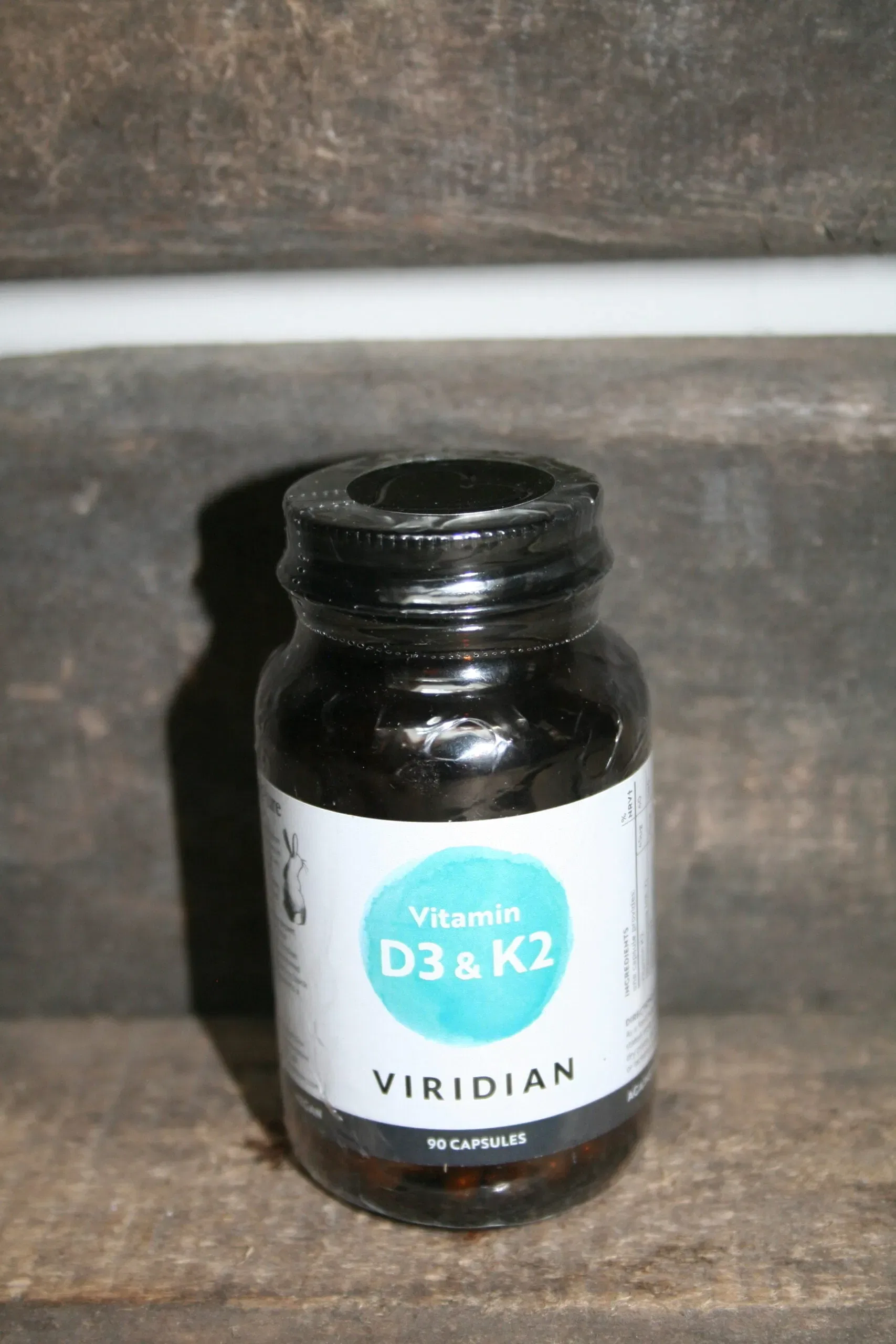 Viridian vitamin D3 & K2