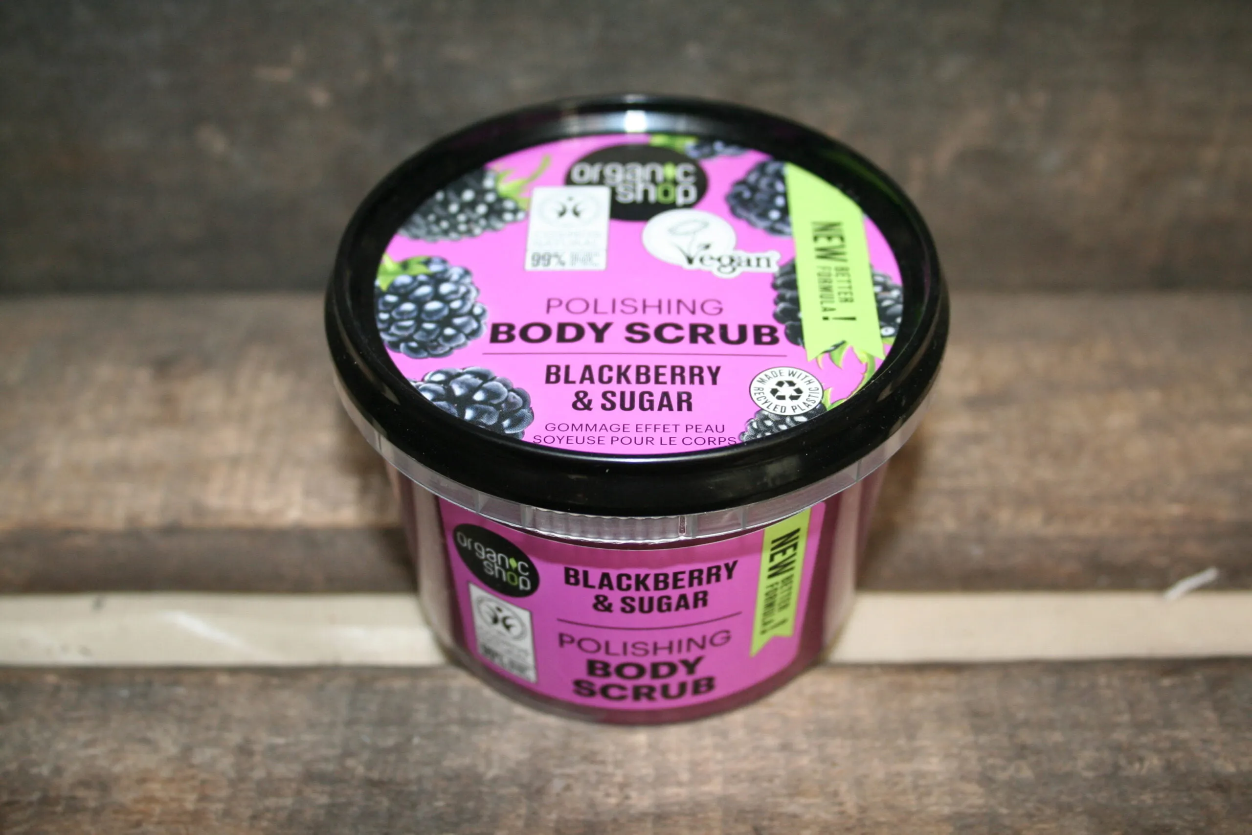 Organic Shop polishing body scrub blackberry & sugar