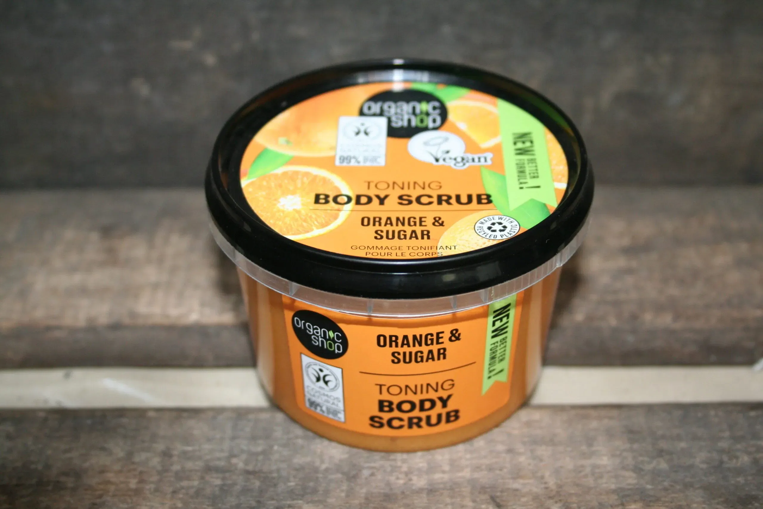 Organic Shop toning body scrub orange & sugar