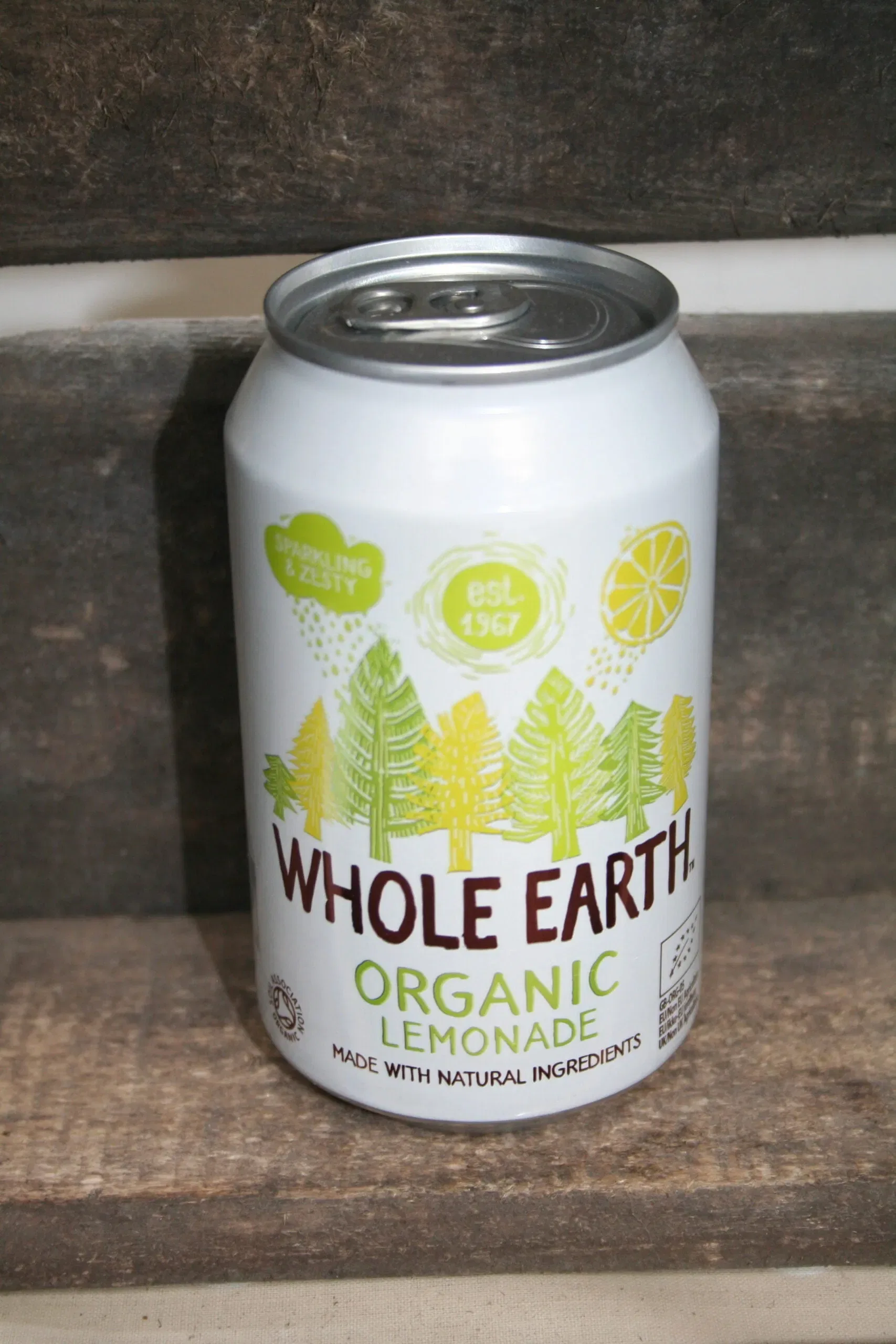 Whole Earth organic lemonade