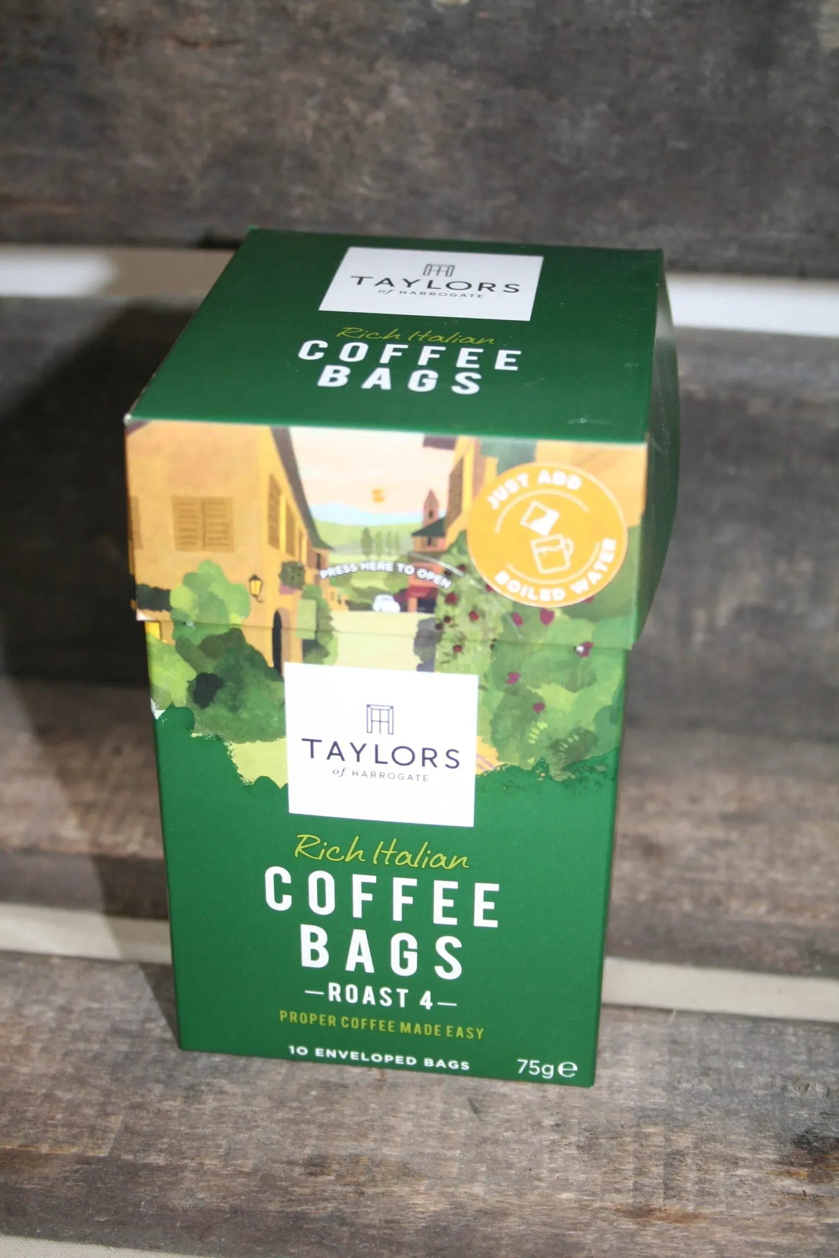 Tsylors rich Italian coffee bags