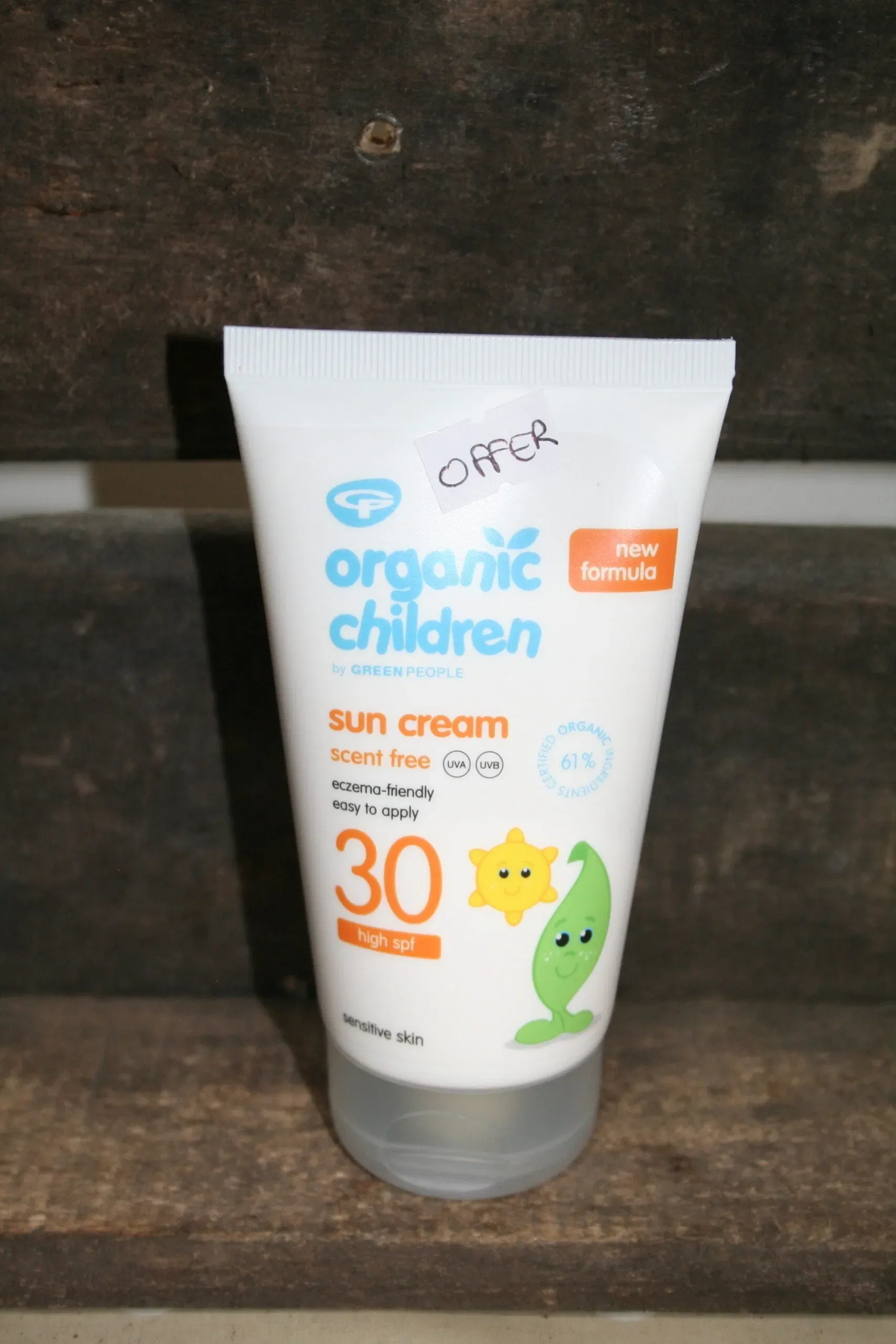 Green People organic childrens sun cream