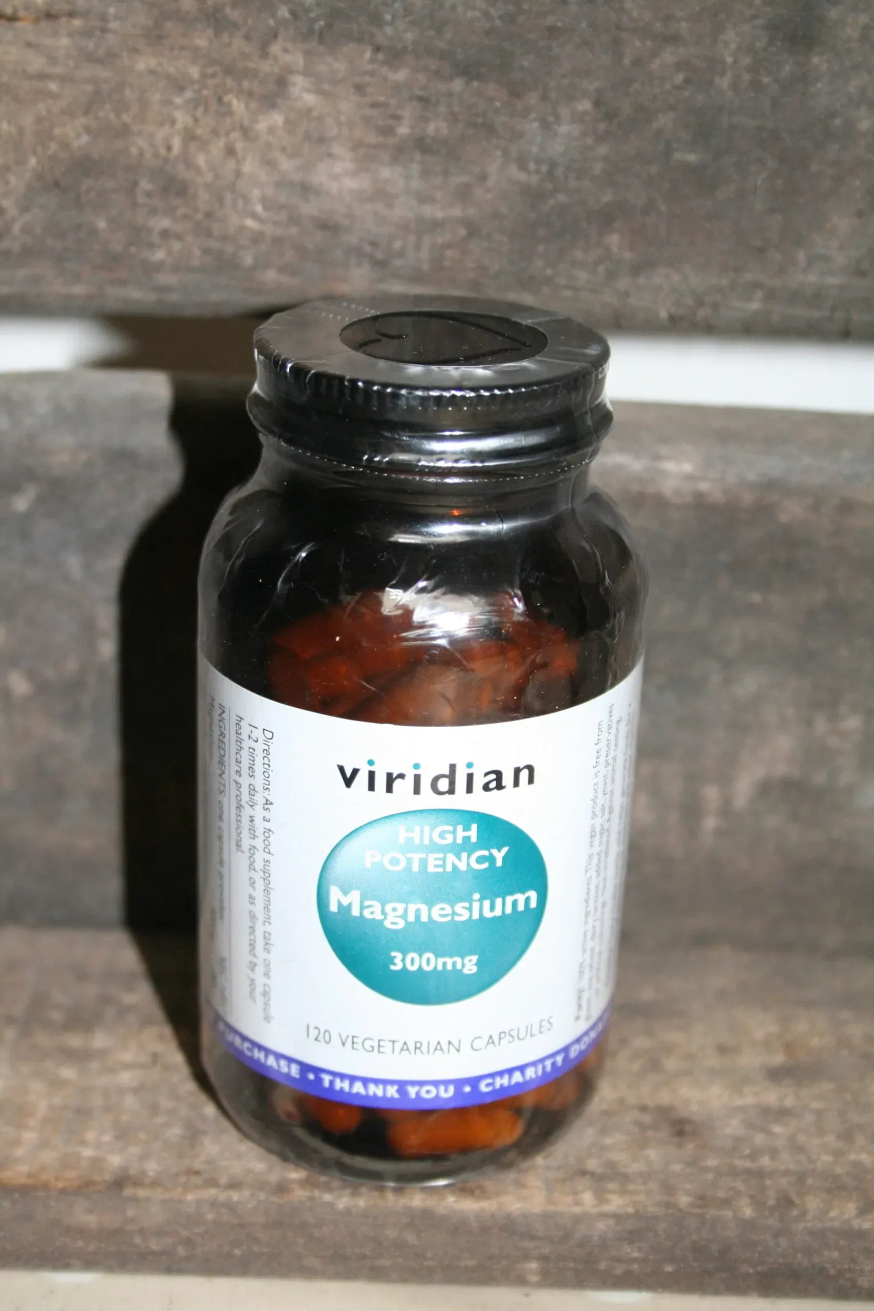 Viridian high potency magnesium 120 capsules