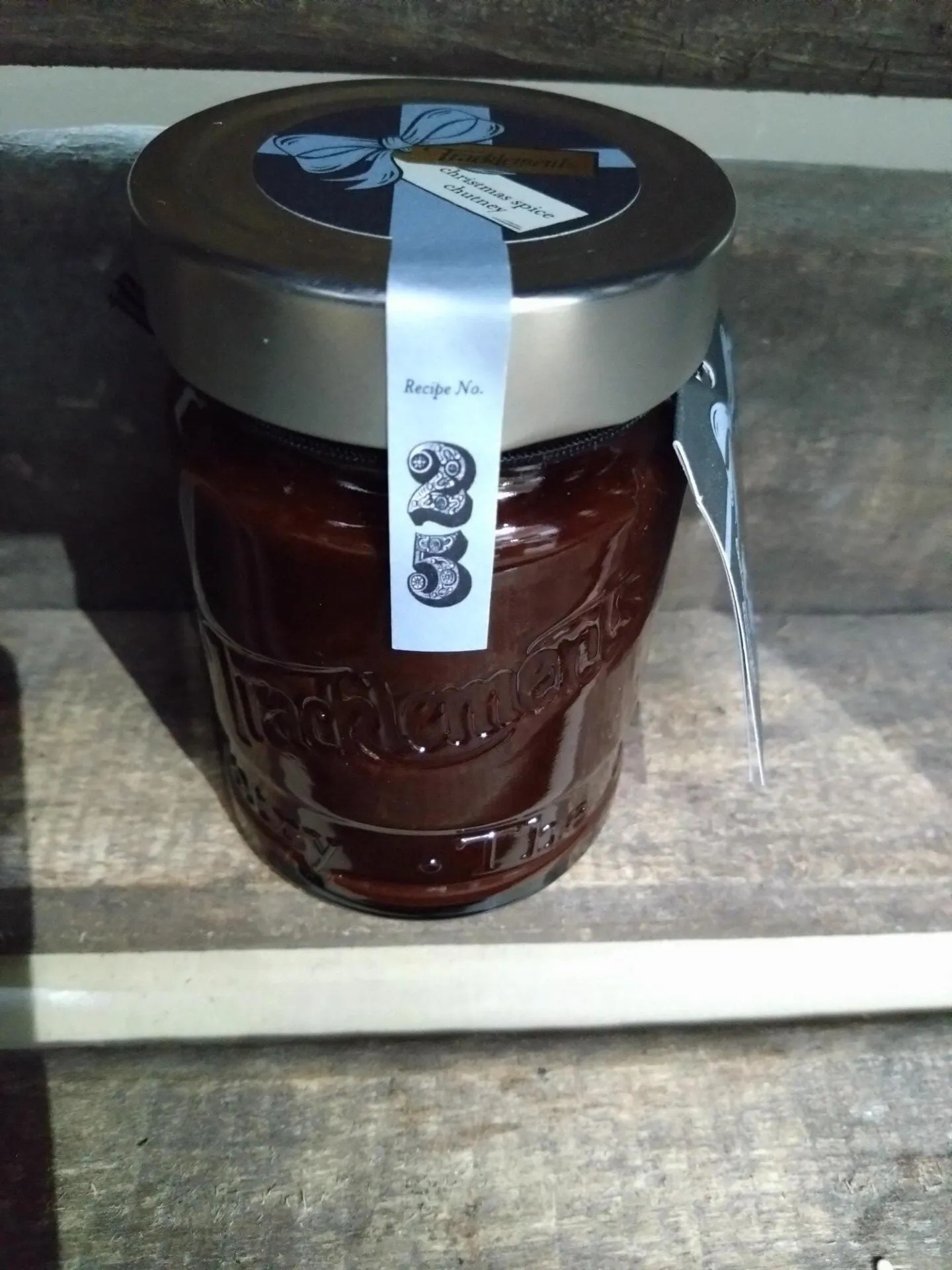 tracklements christmas spice chutney (370g)