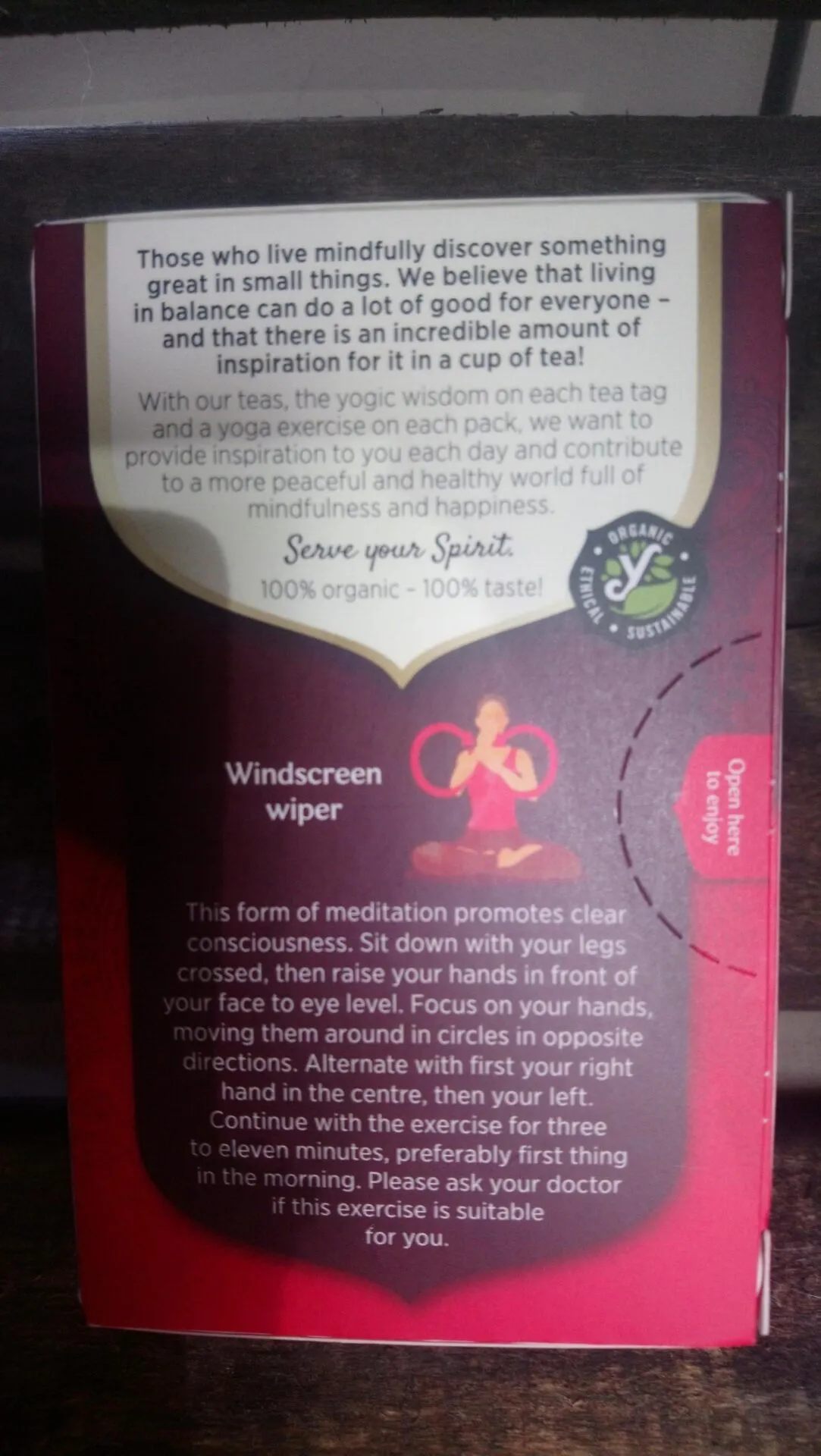 yogi tea organic mental clarity (17 teabags)