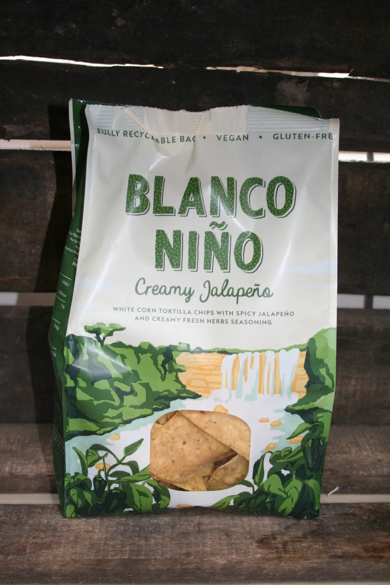 Blanco nino creamy jalapeno tortilla chips