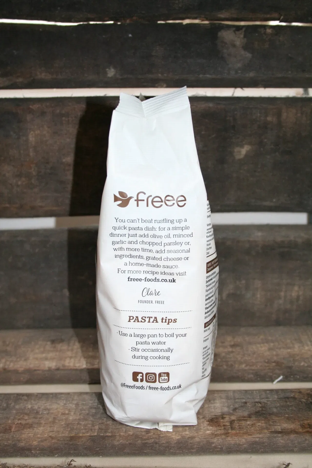 Doves freee brown rice pasta