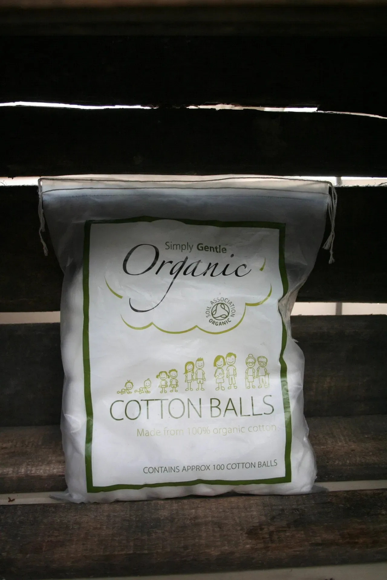 Simply gentle cotton wool balls