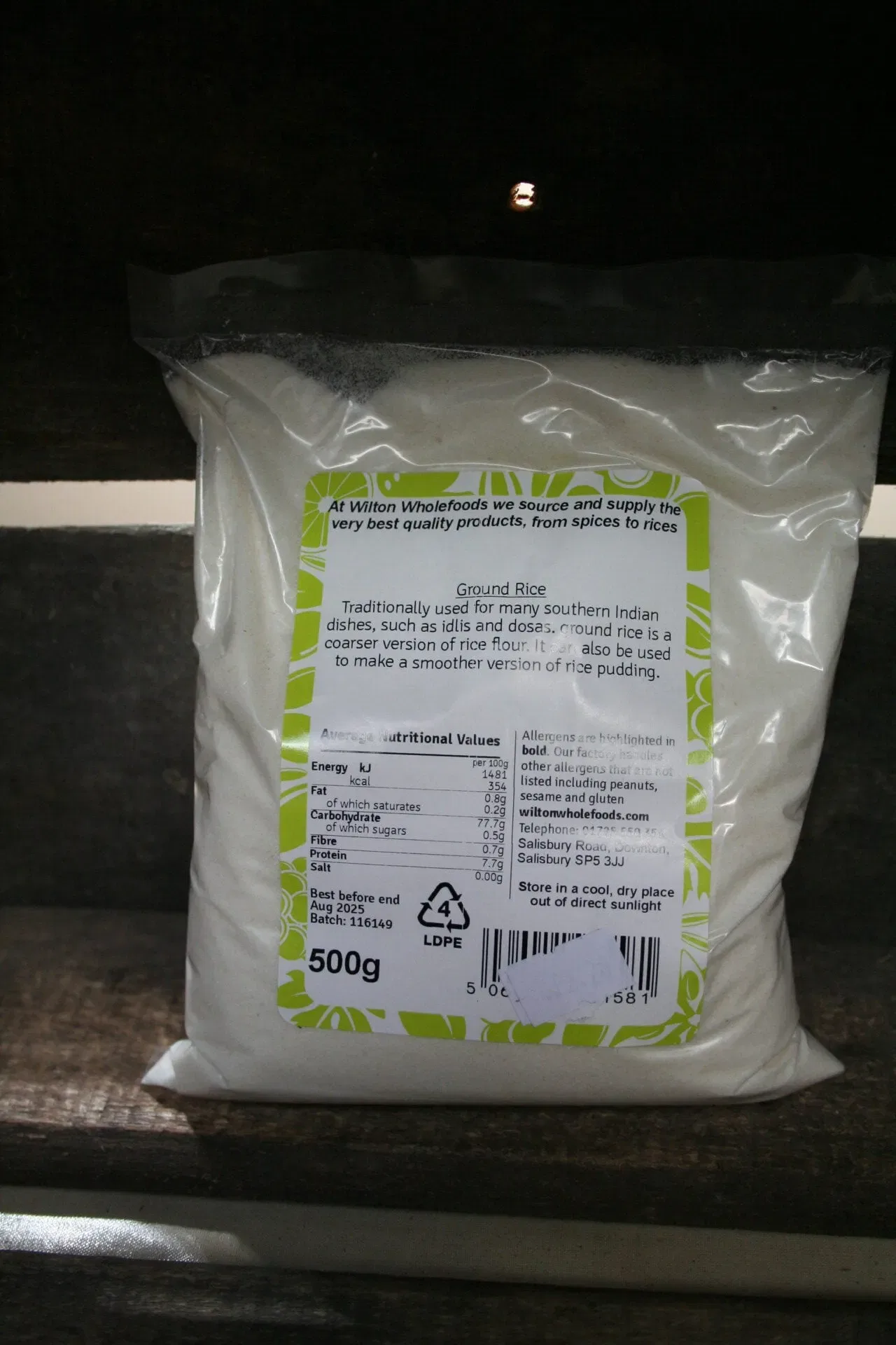 Wilton Ground rice