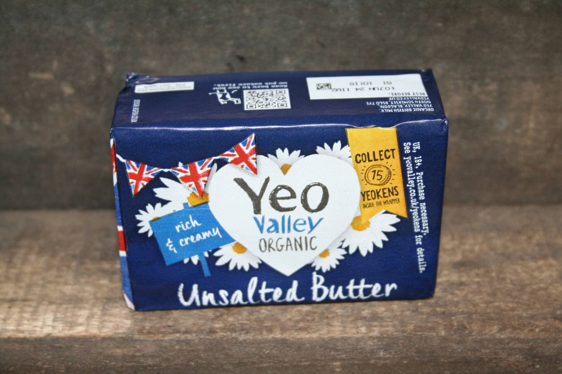 Yeo valley unsalted butter