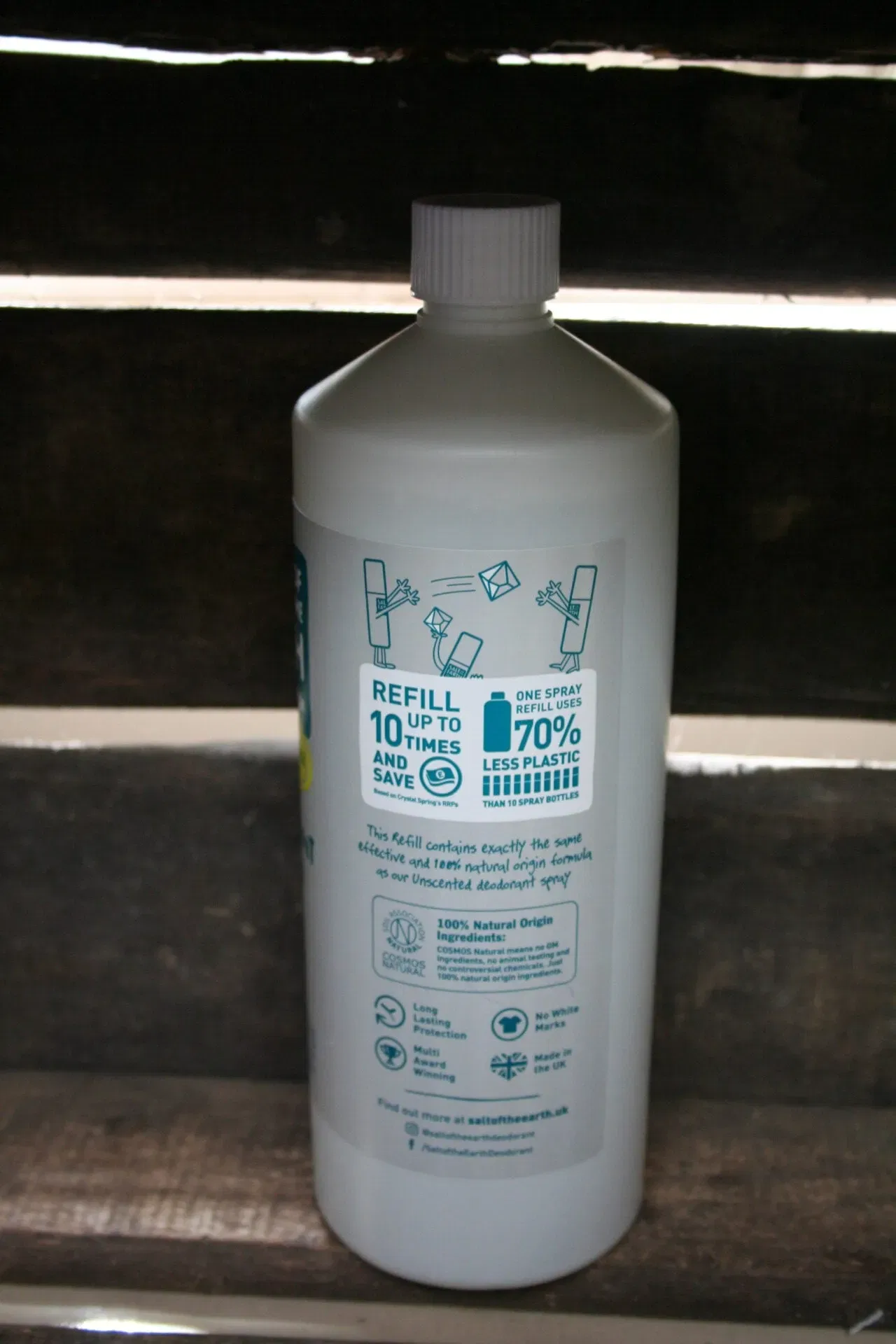 Salt of the earth deodorant refill