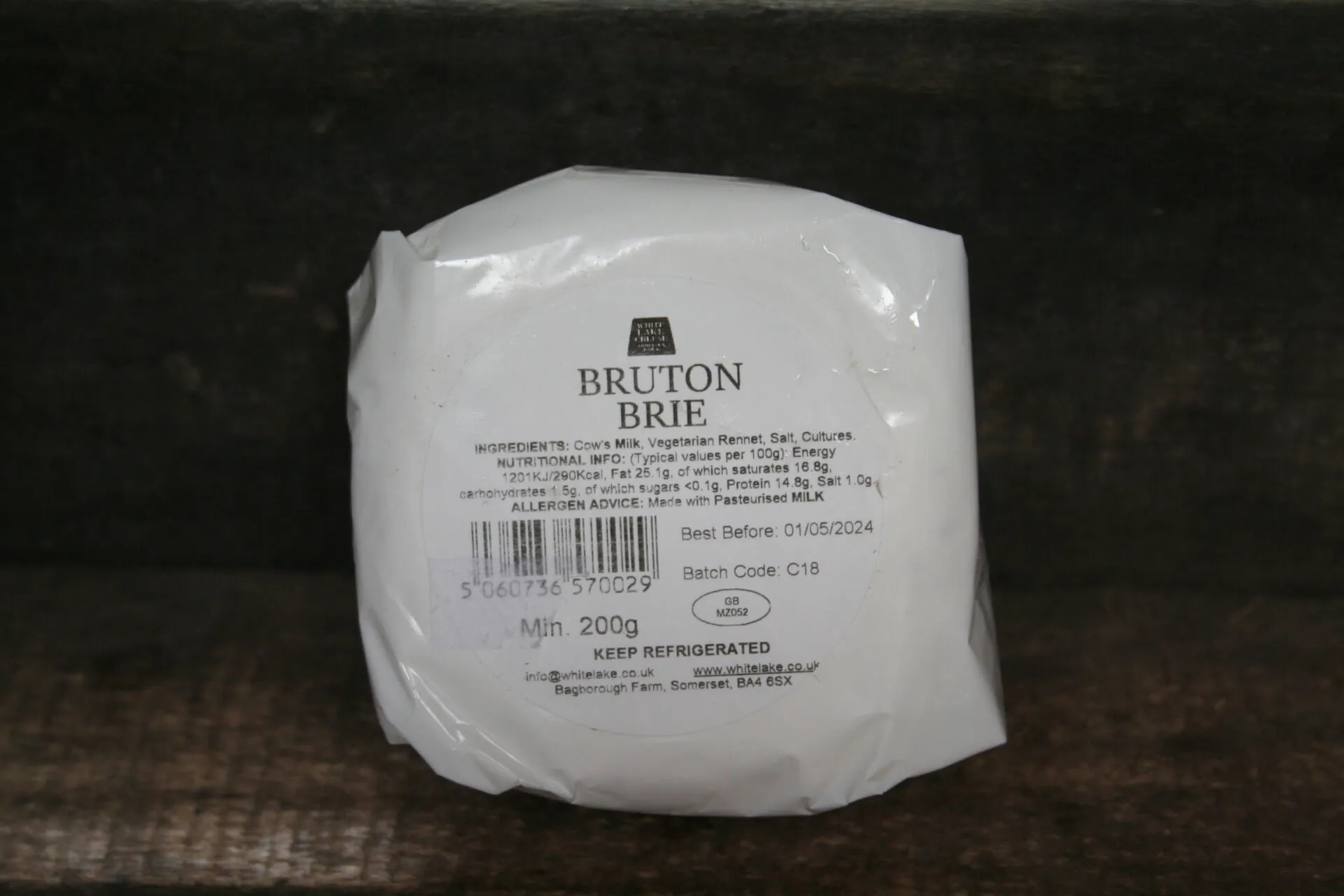 Bruton organic brie