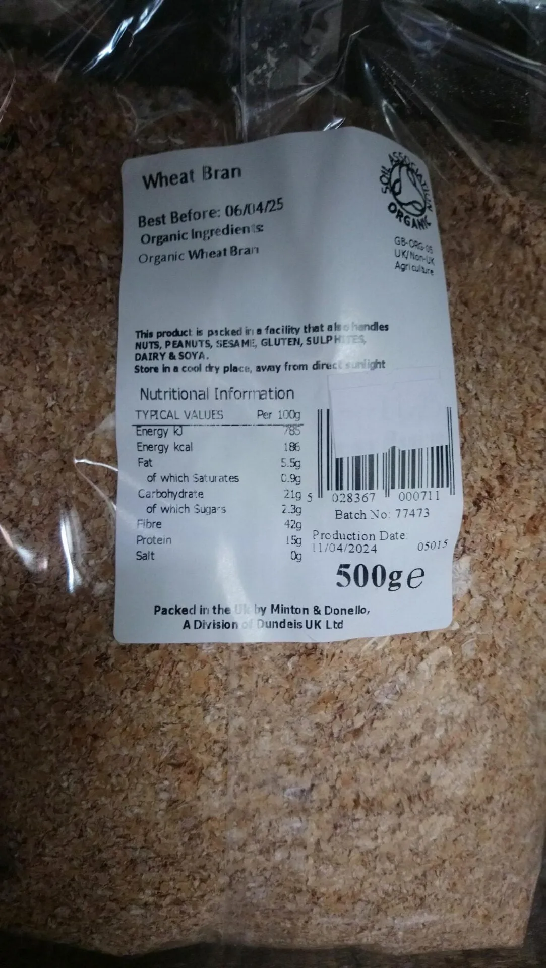 organically speaking organic brown basmati rice (500g)
