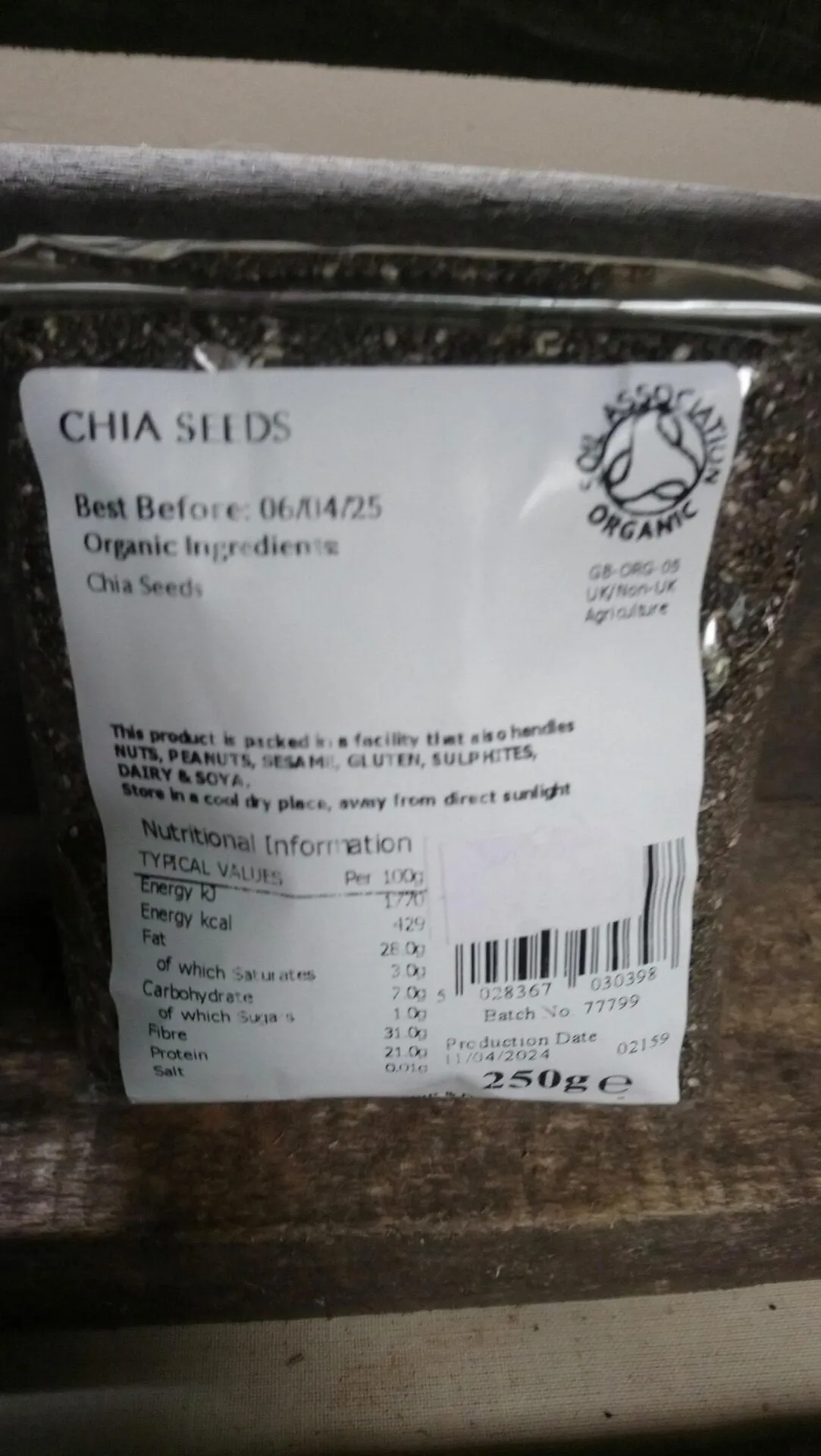organically speaking organic brown basmati rice (500g)