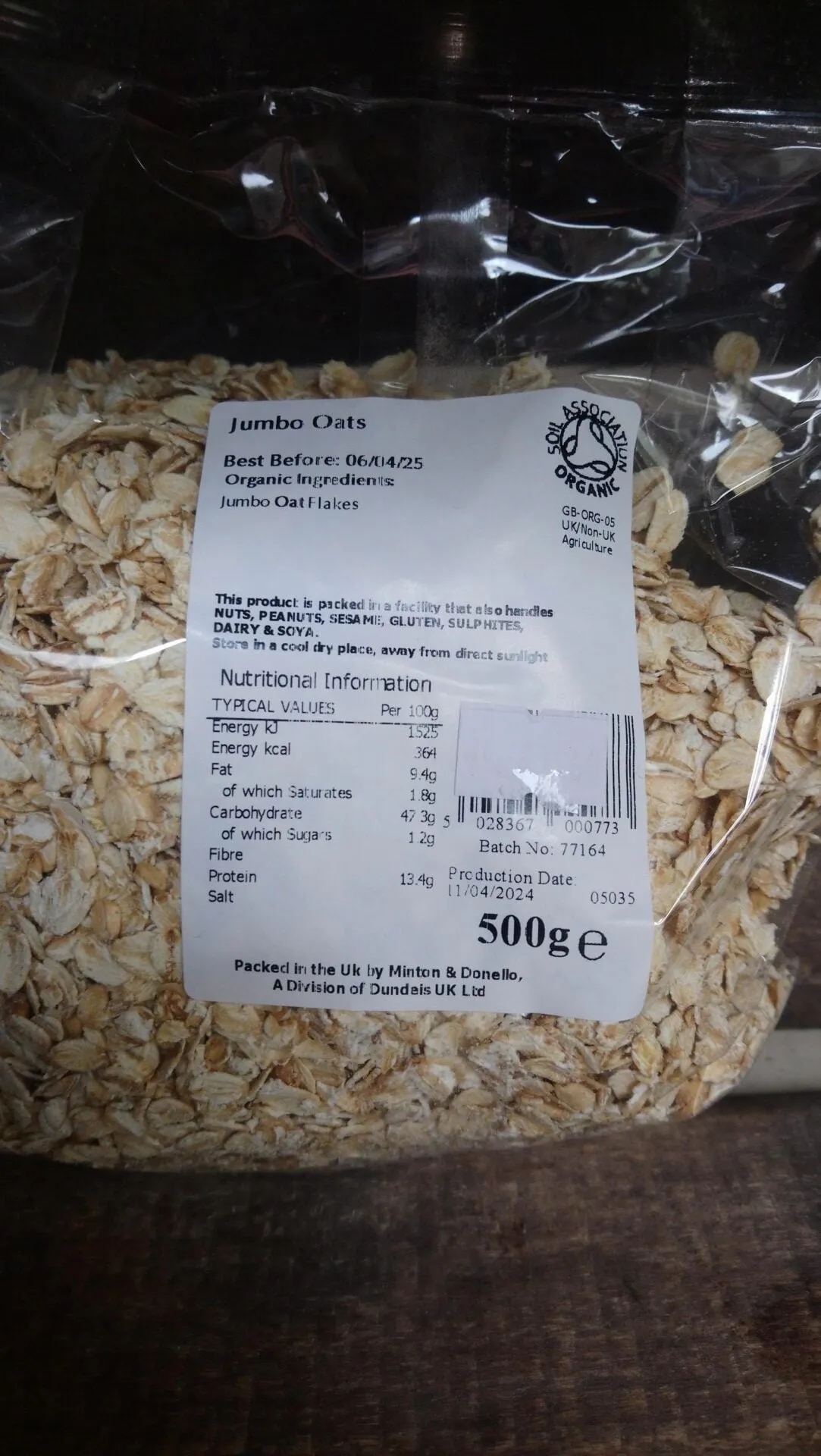 organically speaking organic cacao nibs (500g)