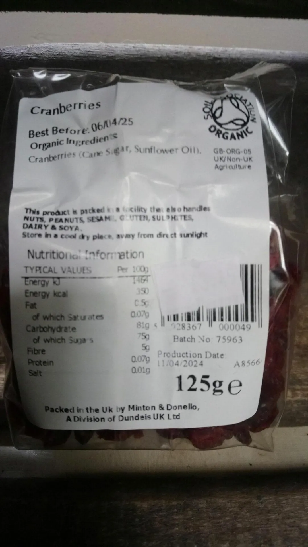 organically speaking organic brown basmati rice (500g)