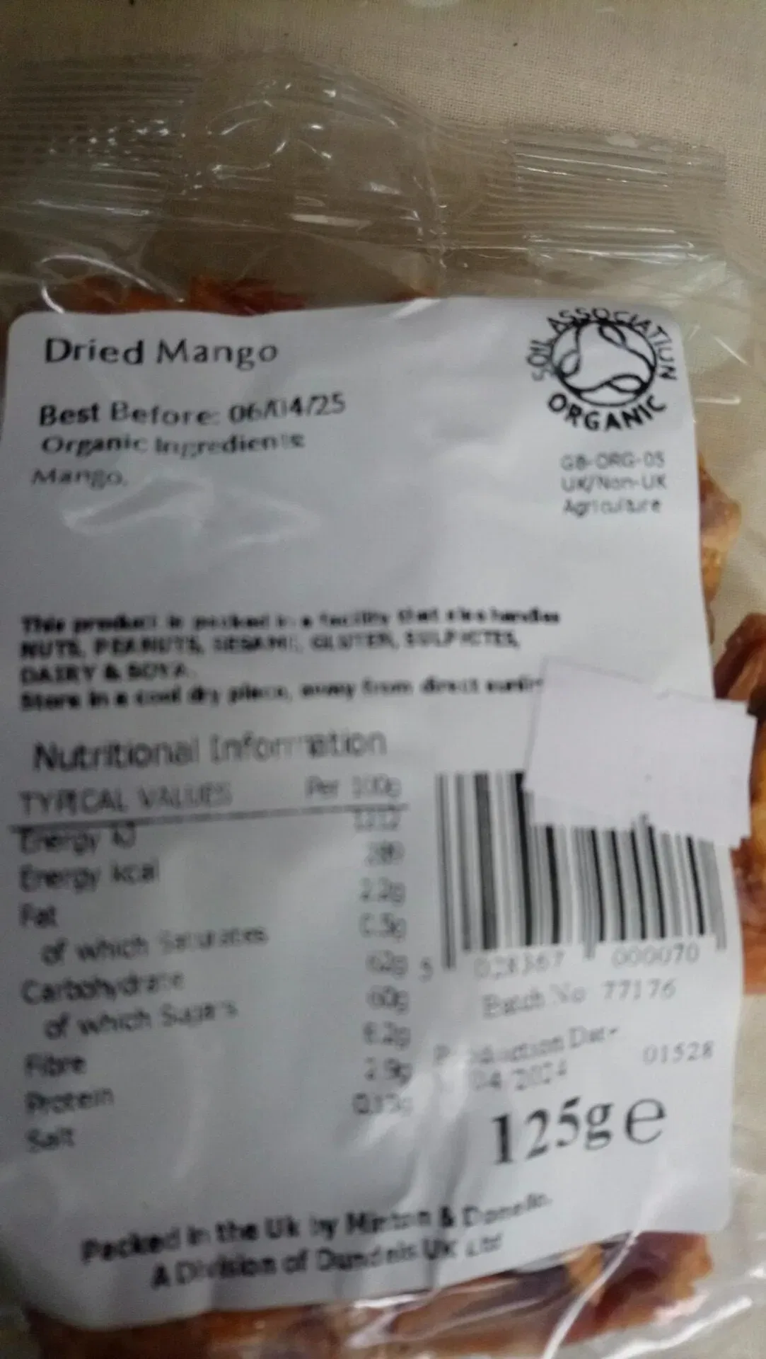 organically speaking organic muesli (1kg)