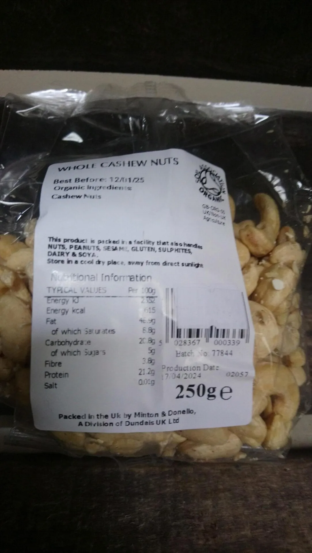 organically speaking organic muesli (1kg)