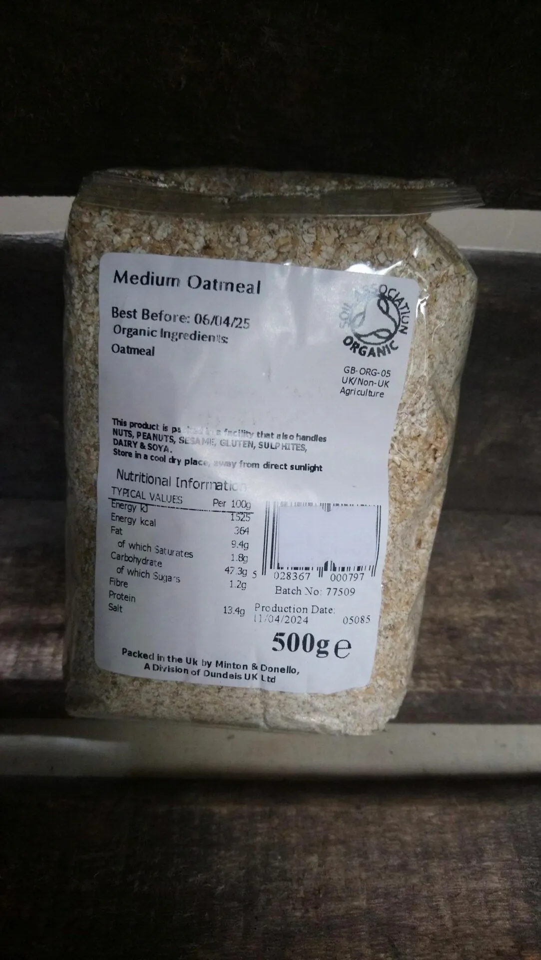 organically speaking organic brown basmati rice (500g)