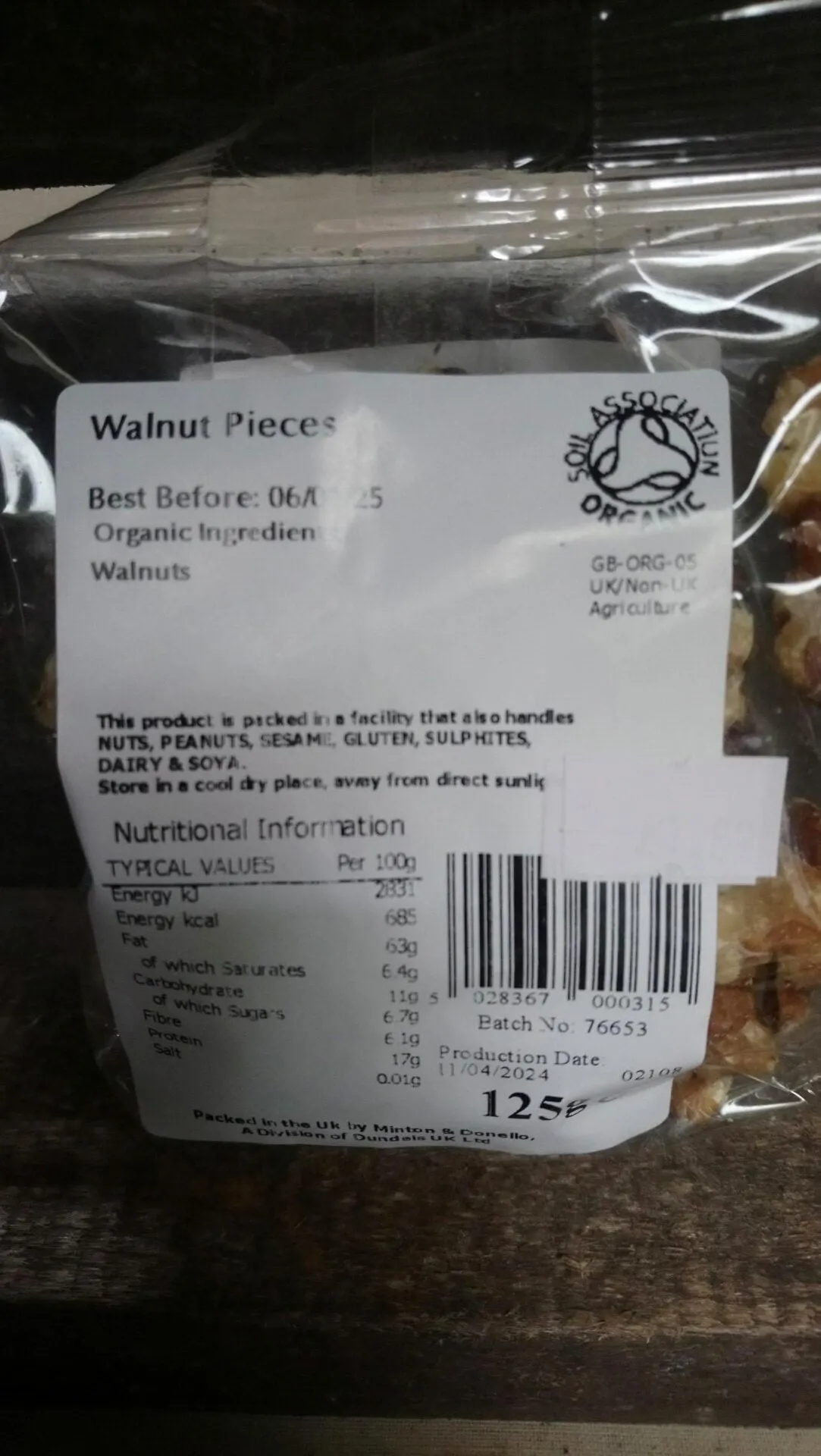 organically speaking organic muesli (1kg)