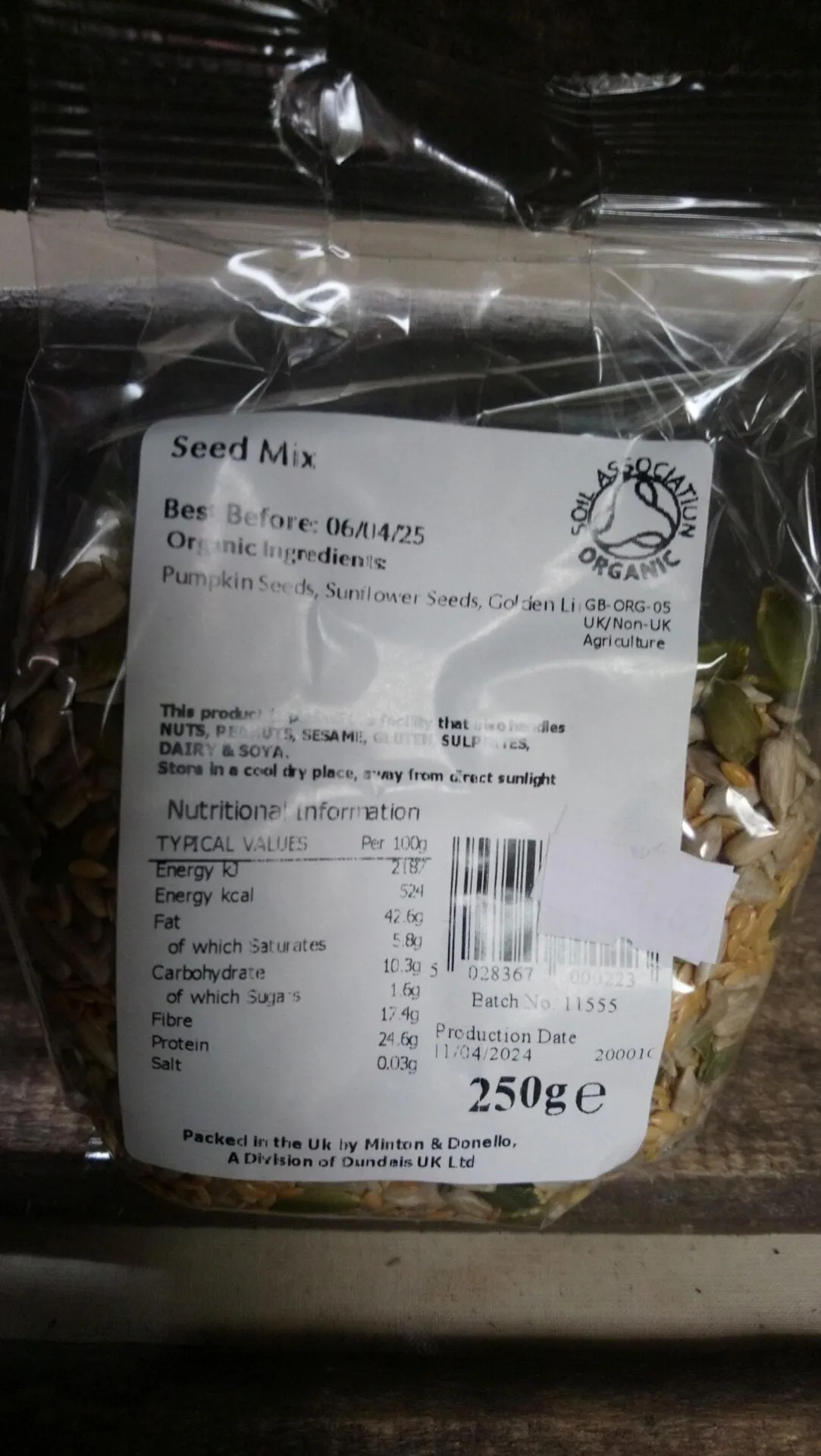 organically speaking organic brown basmati rice (500g)