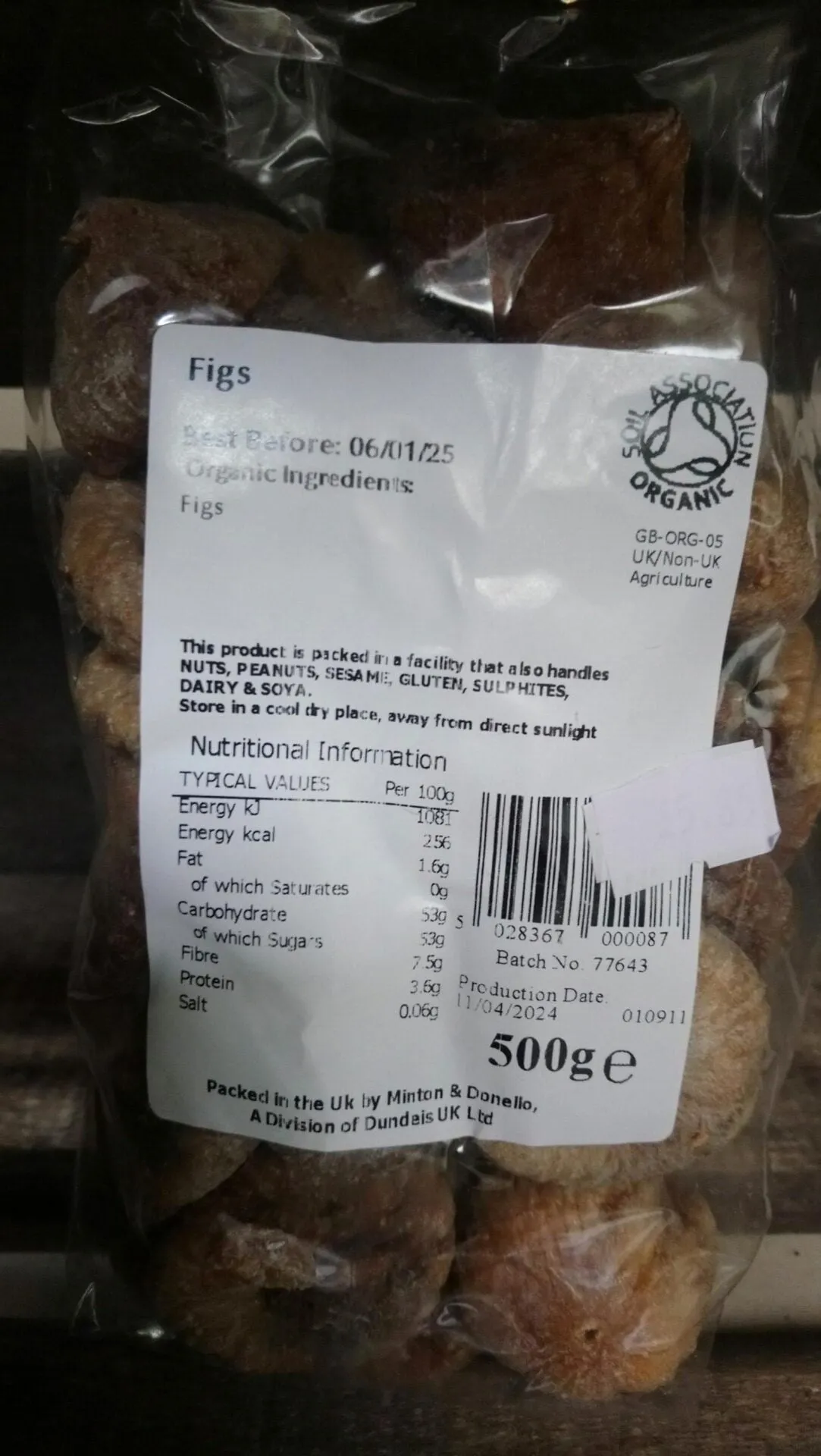 organically speaking organic muesli (1kg)