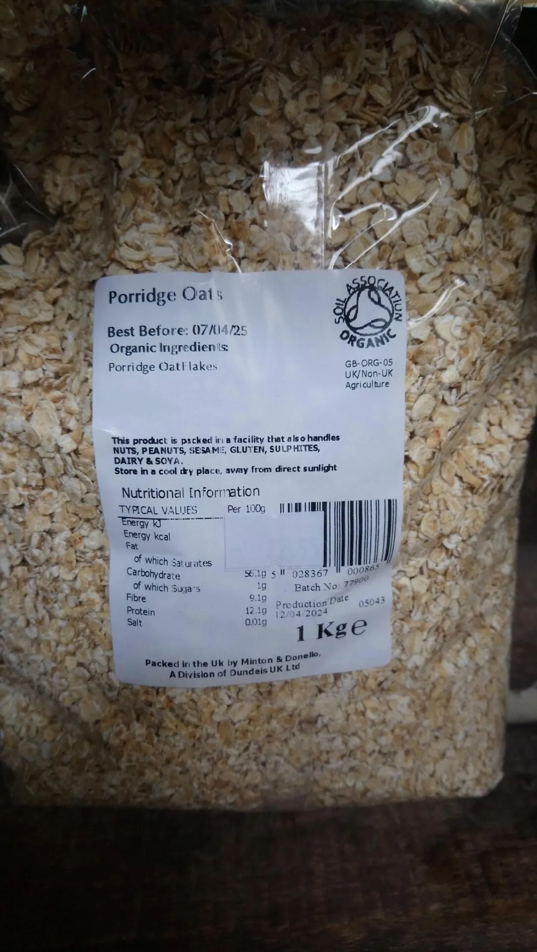organically speaking organic cacao nibs (500g)