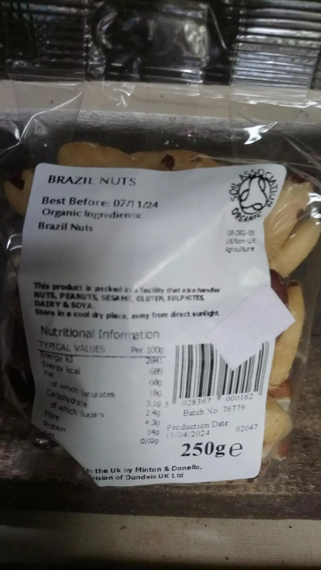 organically speaking organic muesli (1kg)