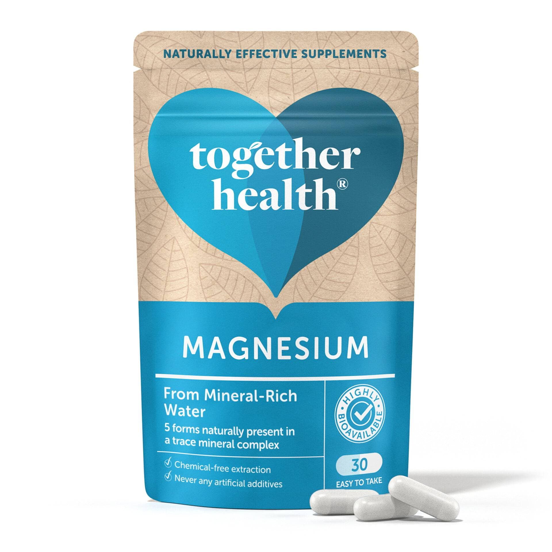 together health magnesium from mineral salts (30 caps)