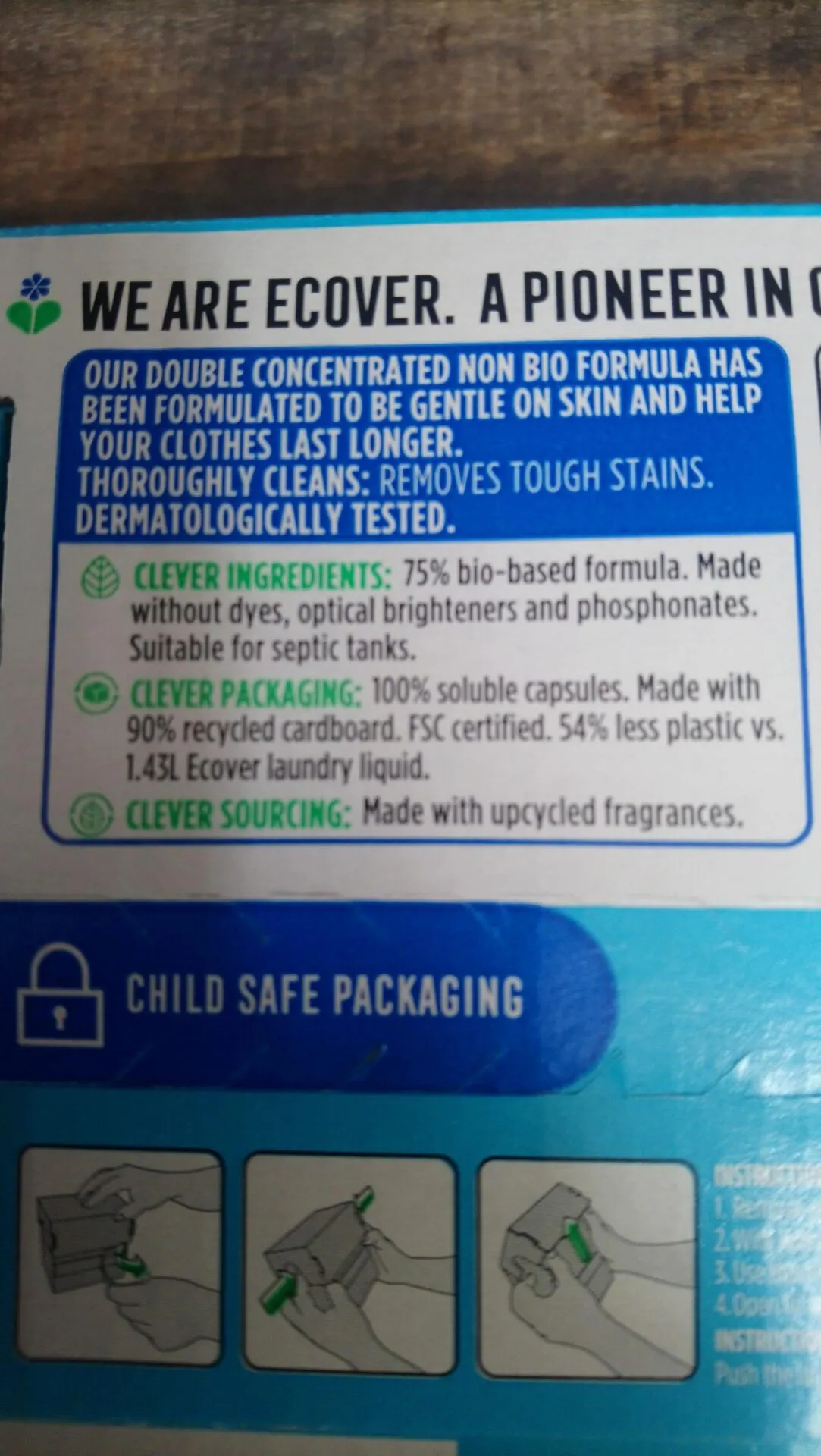 ecover double concentrated non bio laundry capsules (34)