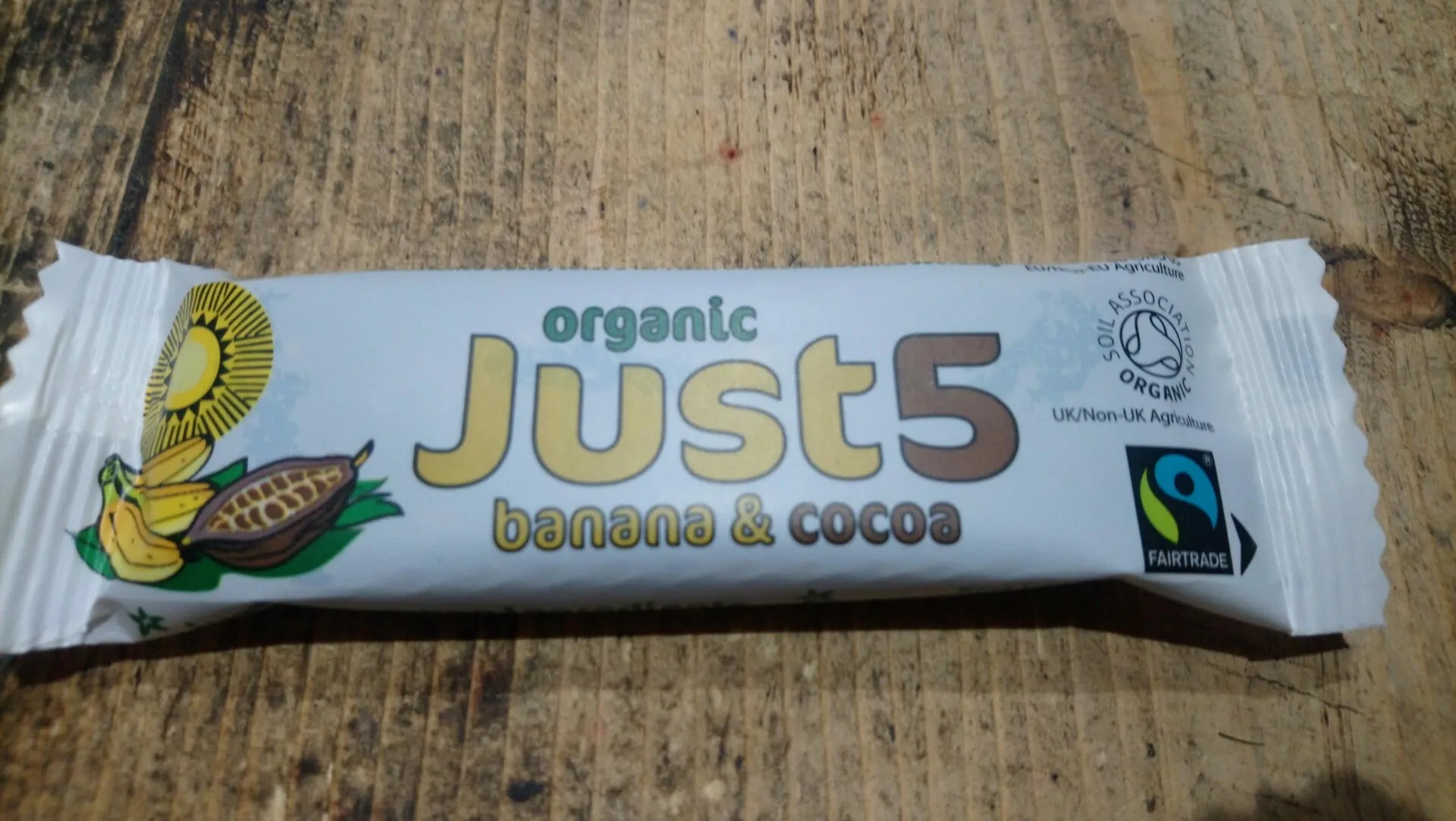 tropical wholefoods organic just5 date & walnut (40g)
