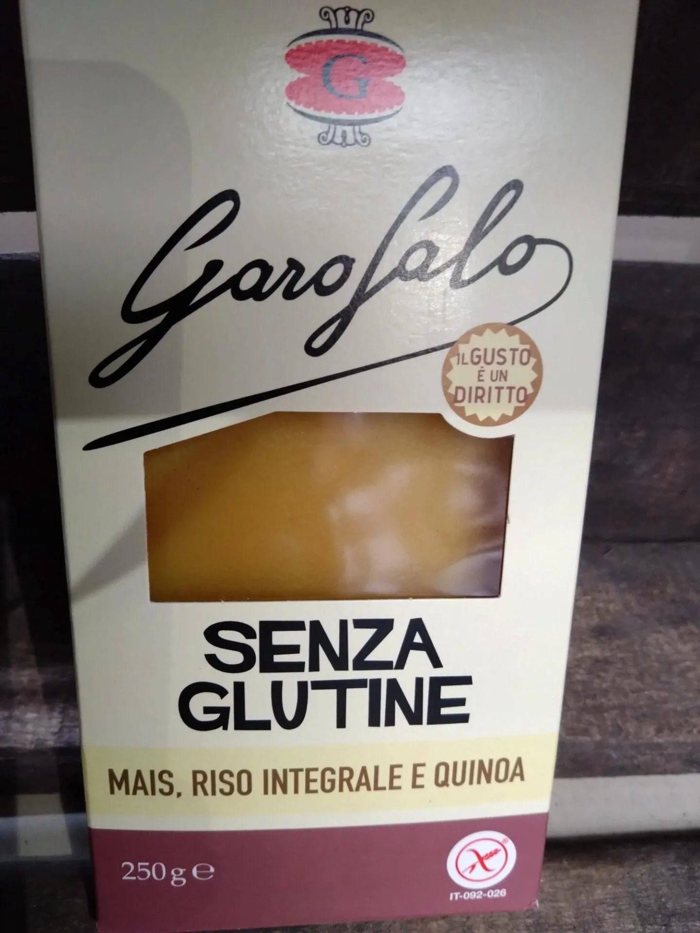 garofalo gluten free lasagne (250g)