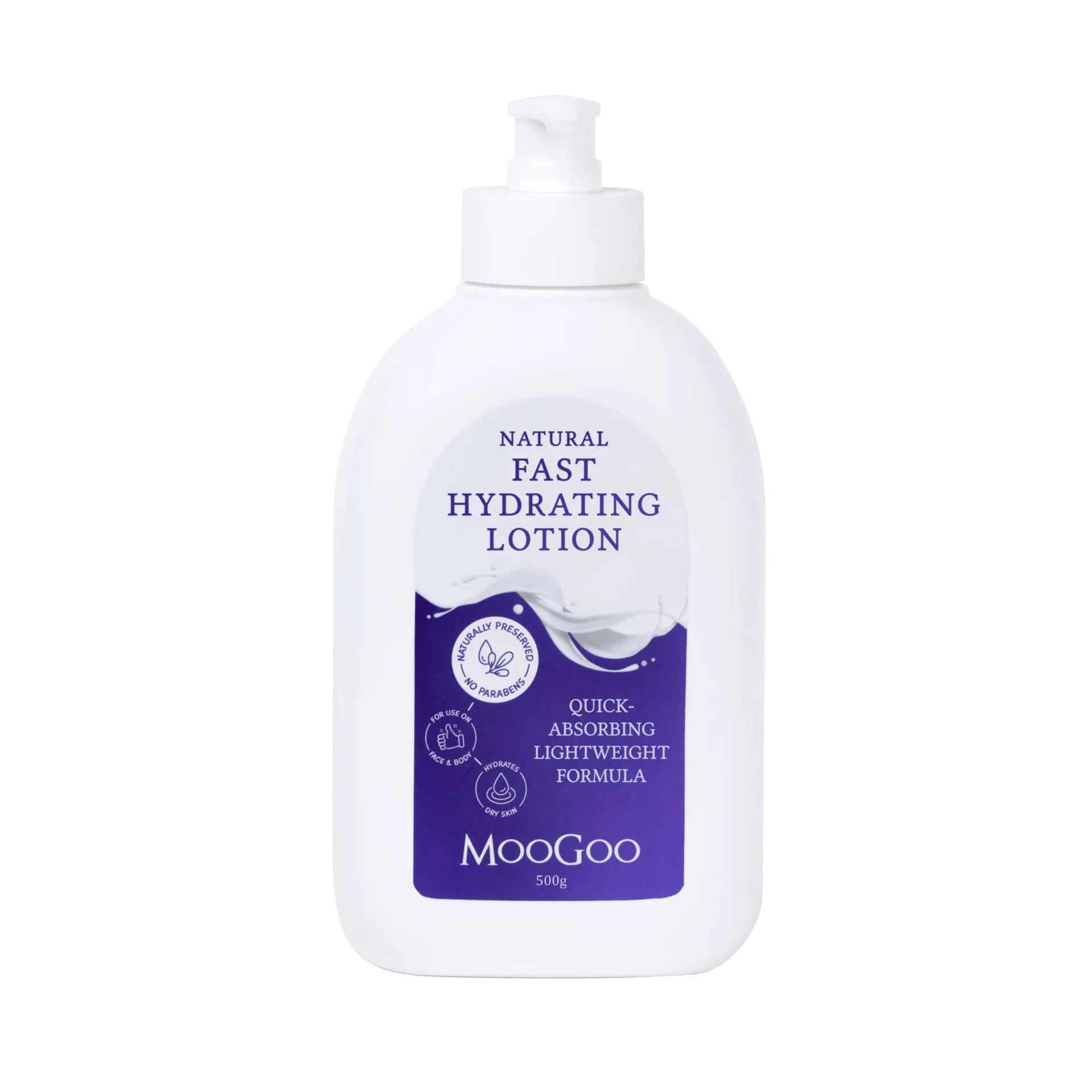 moogoo fast hydrating lotion (500g)