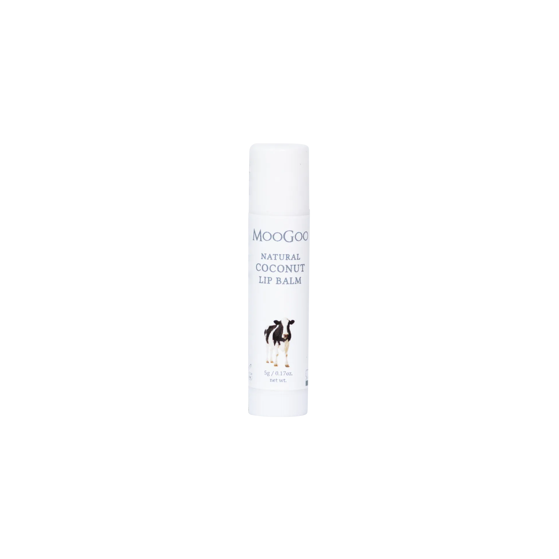 moogoo lip balm natural coconut (5g)