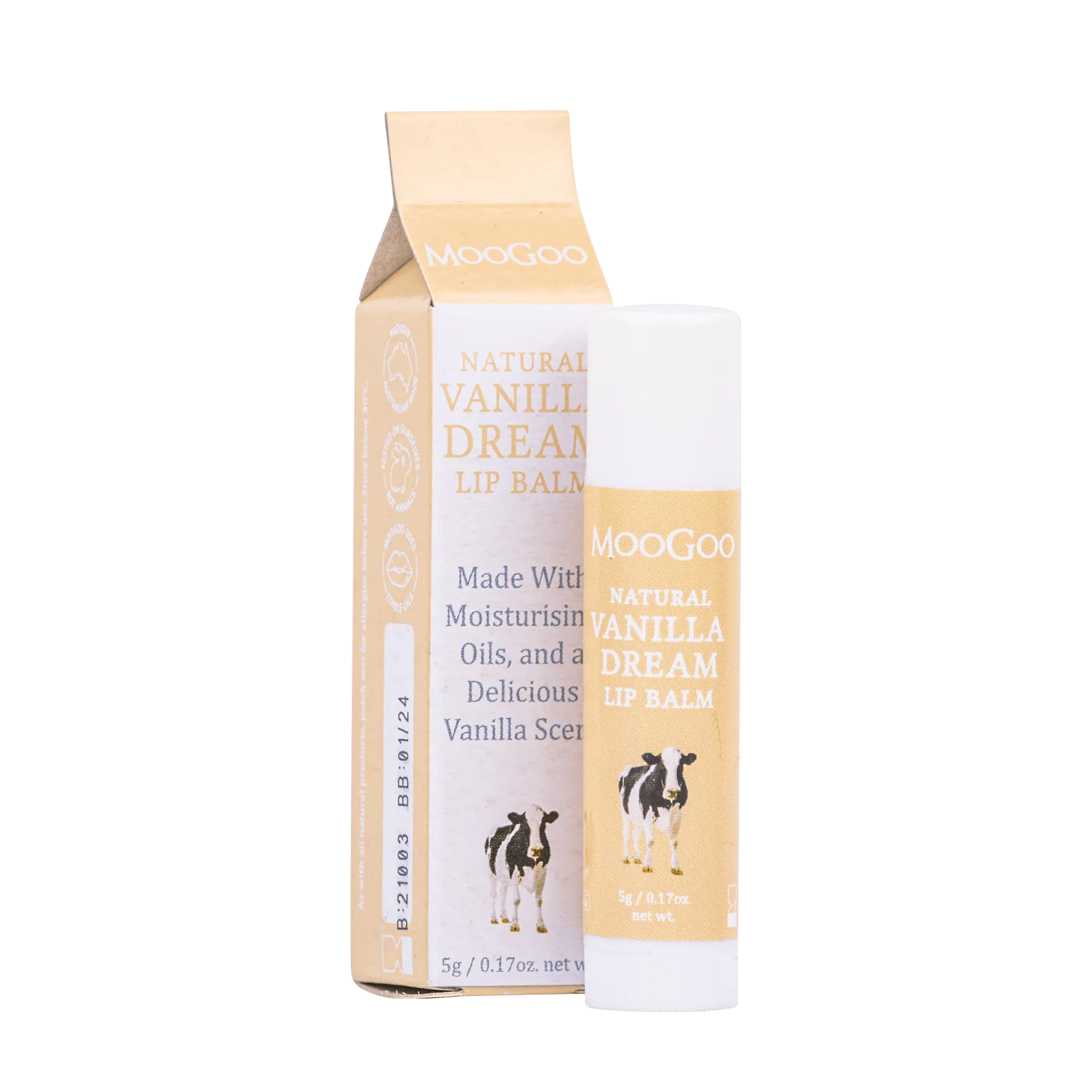 moogoo lip balm vanilla dream (5g)