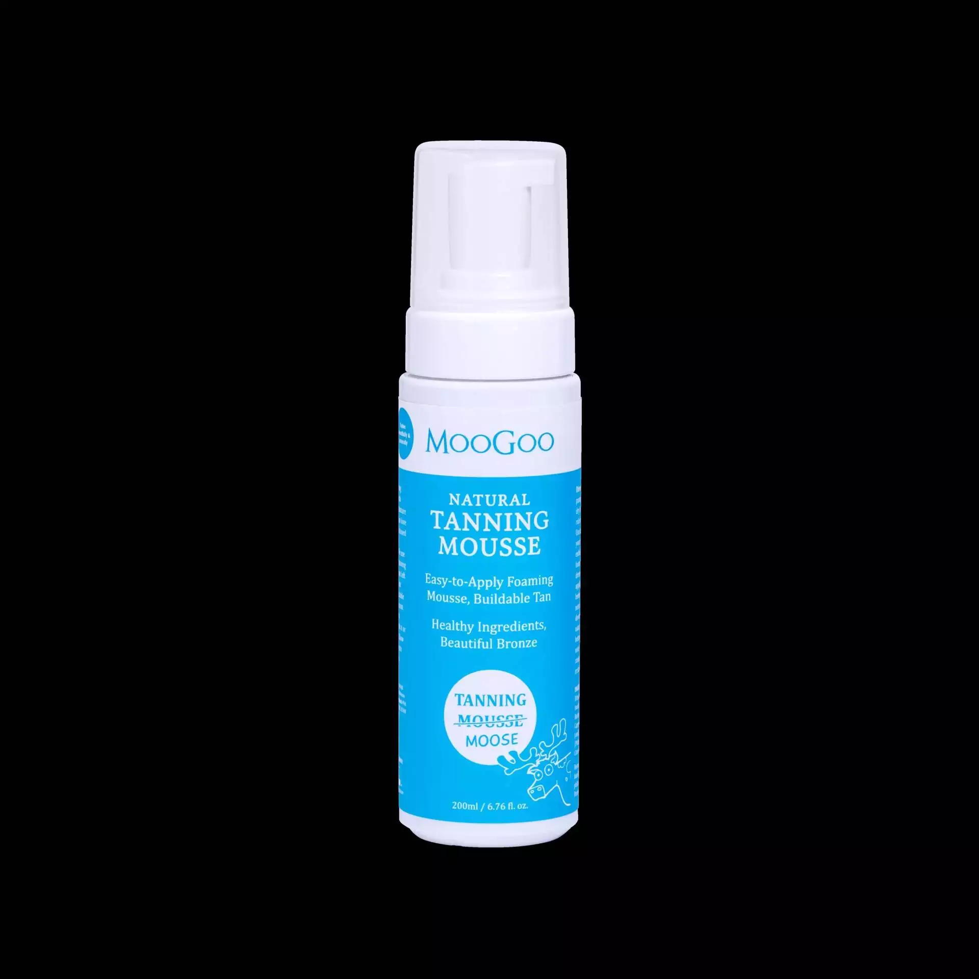 moogoo natural tanning mousse (200ml)
