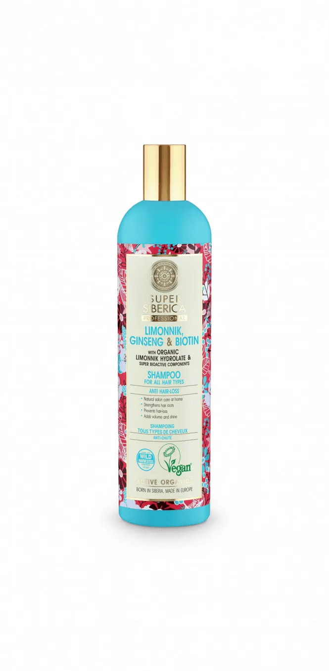 super siberica professional liimonnik ginseng & biotin conditioner (400ml)