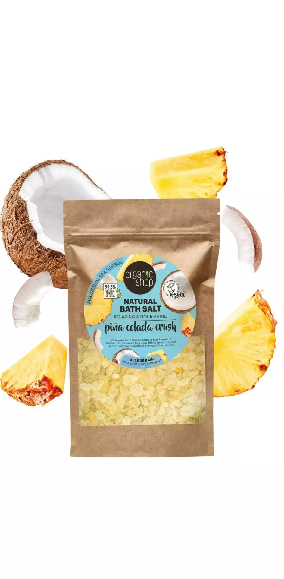 agnes & cat fairy dust sea salt & moss (500g)