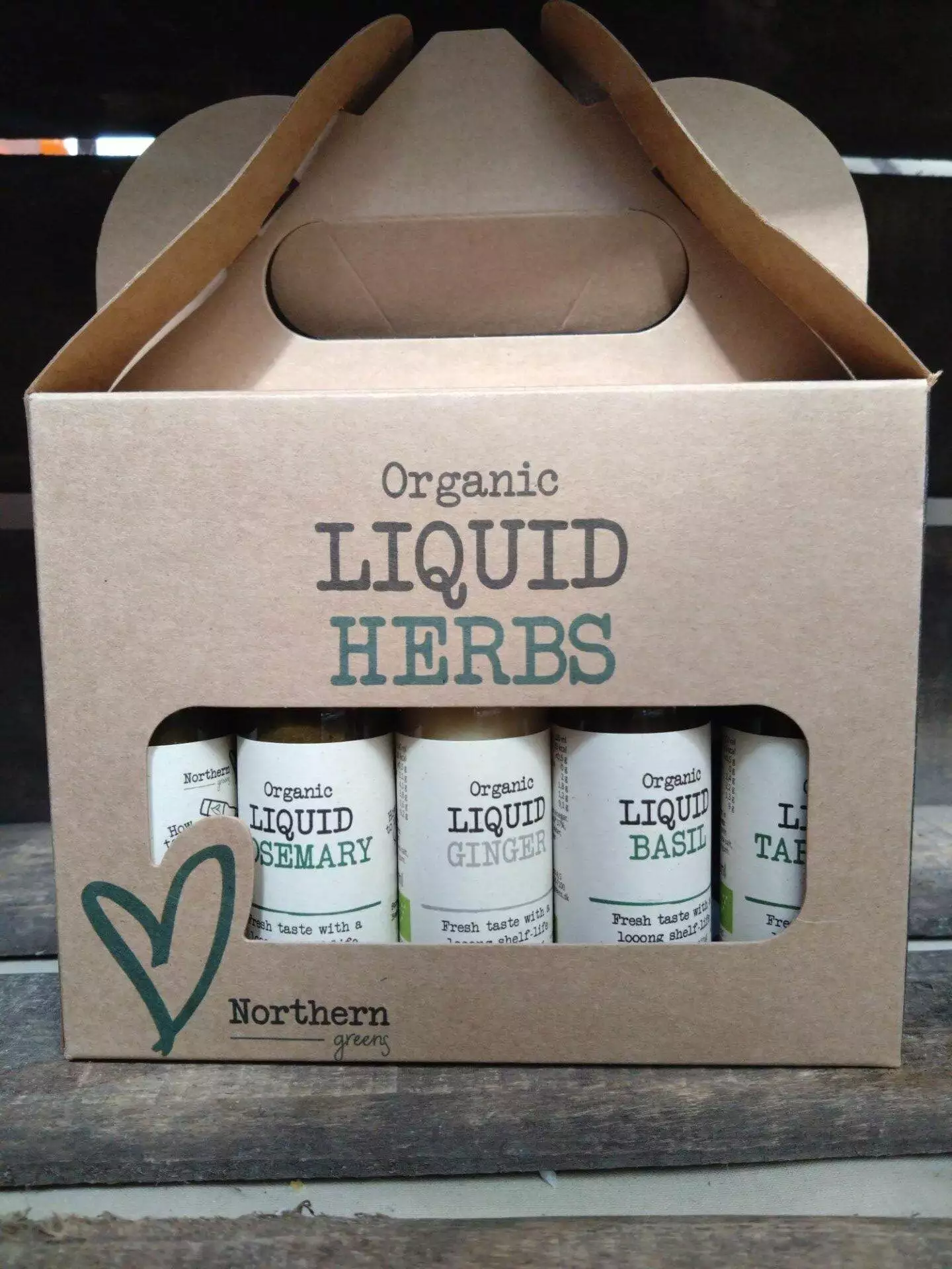 northern greens organic liquid herbs gift pack (10x40ml)