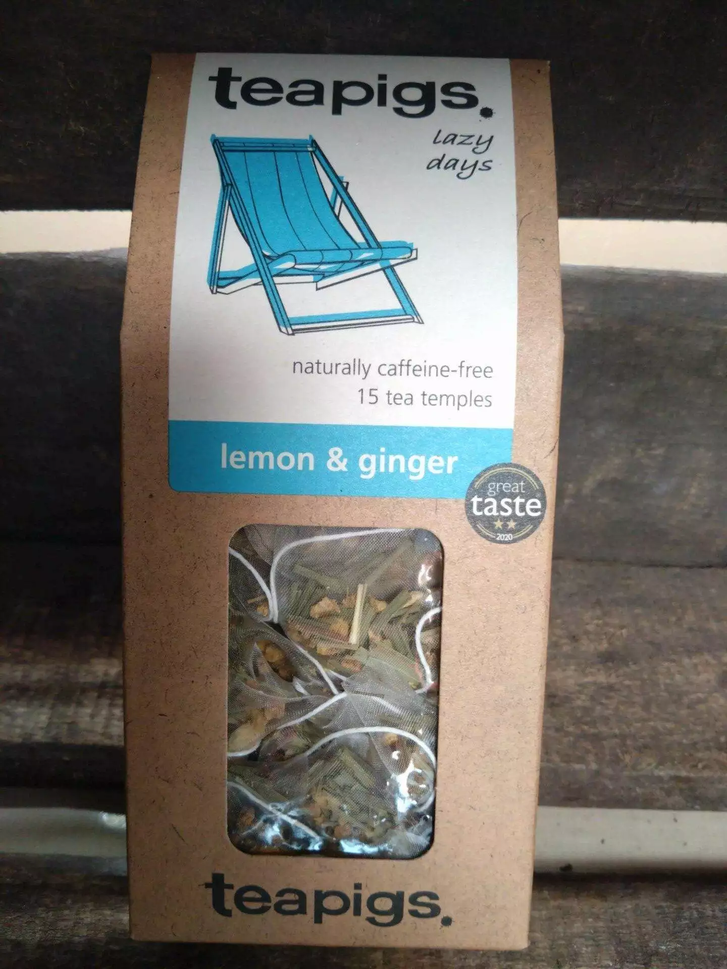 teapigs lemon & ginger (15 tea temples)