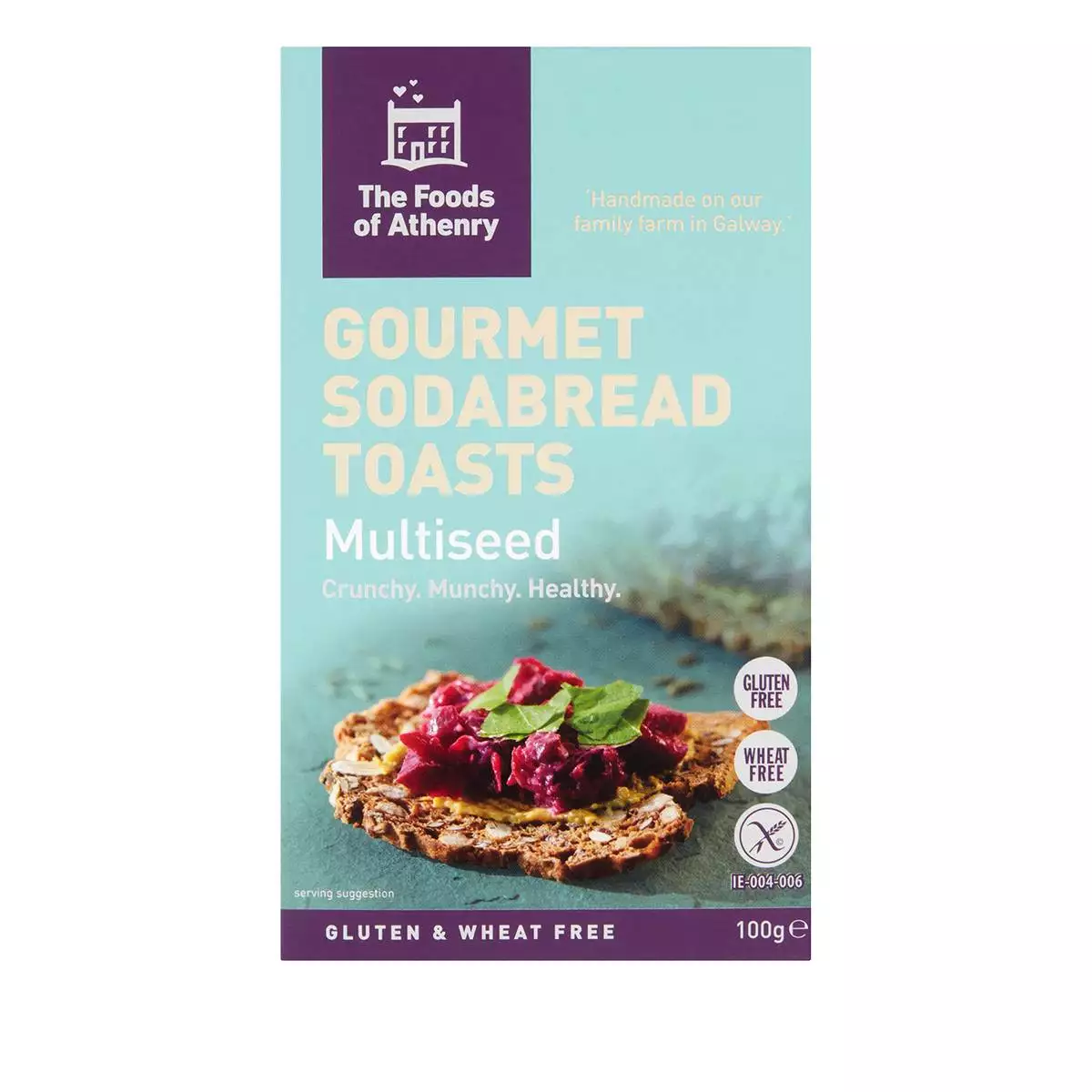 dillon organic keto bread beetroot flax (250g)