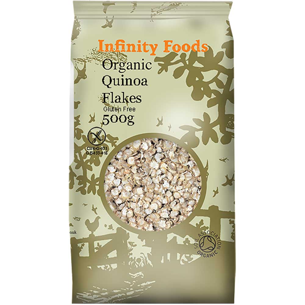 infinity foods organic oat bran (500g)