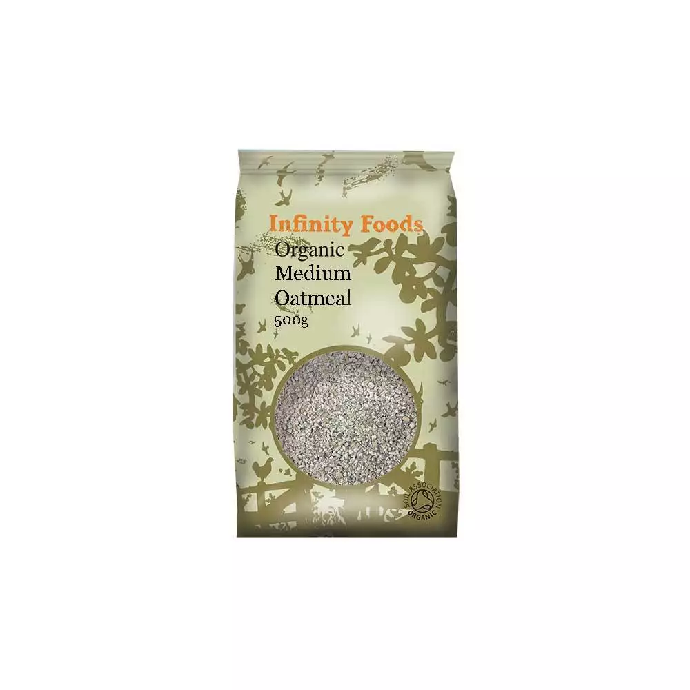 infinity foods organic oat bran (500g)