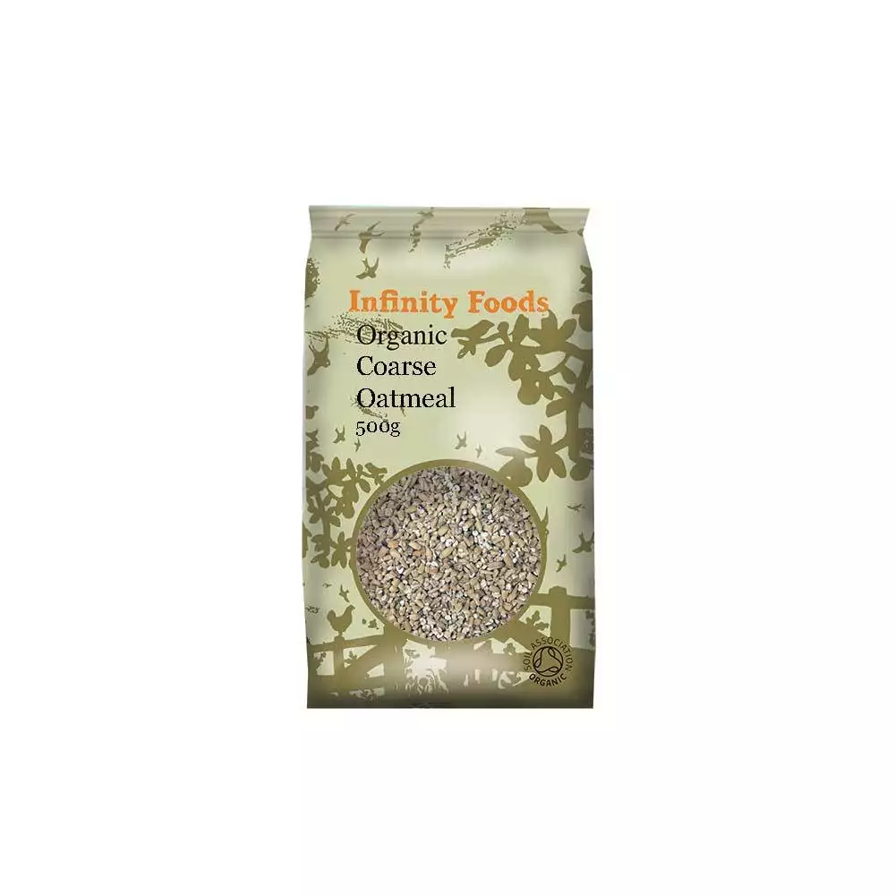 infinity foods organic oat bran (500g)