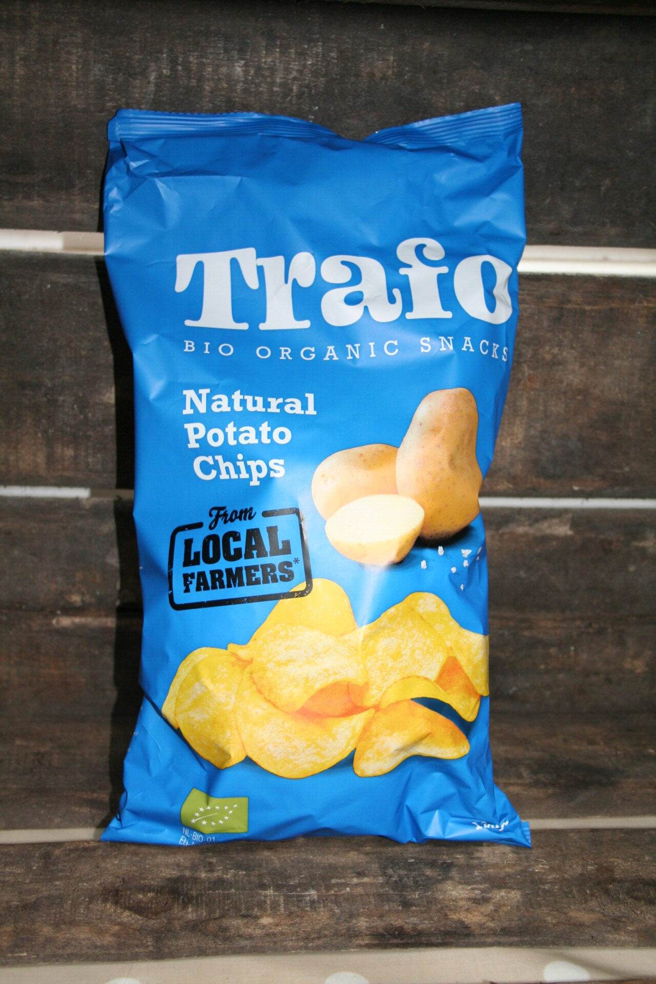 Trafo bio organic snacks natural potato chips