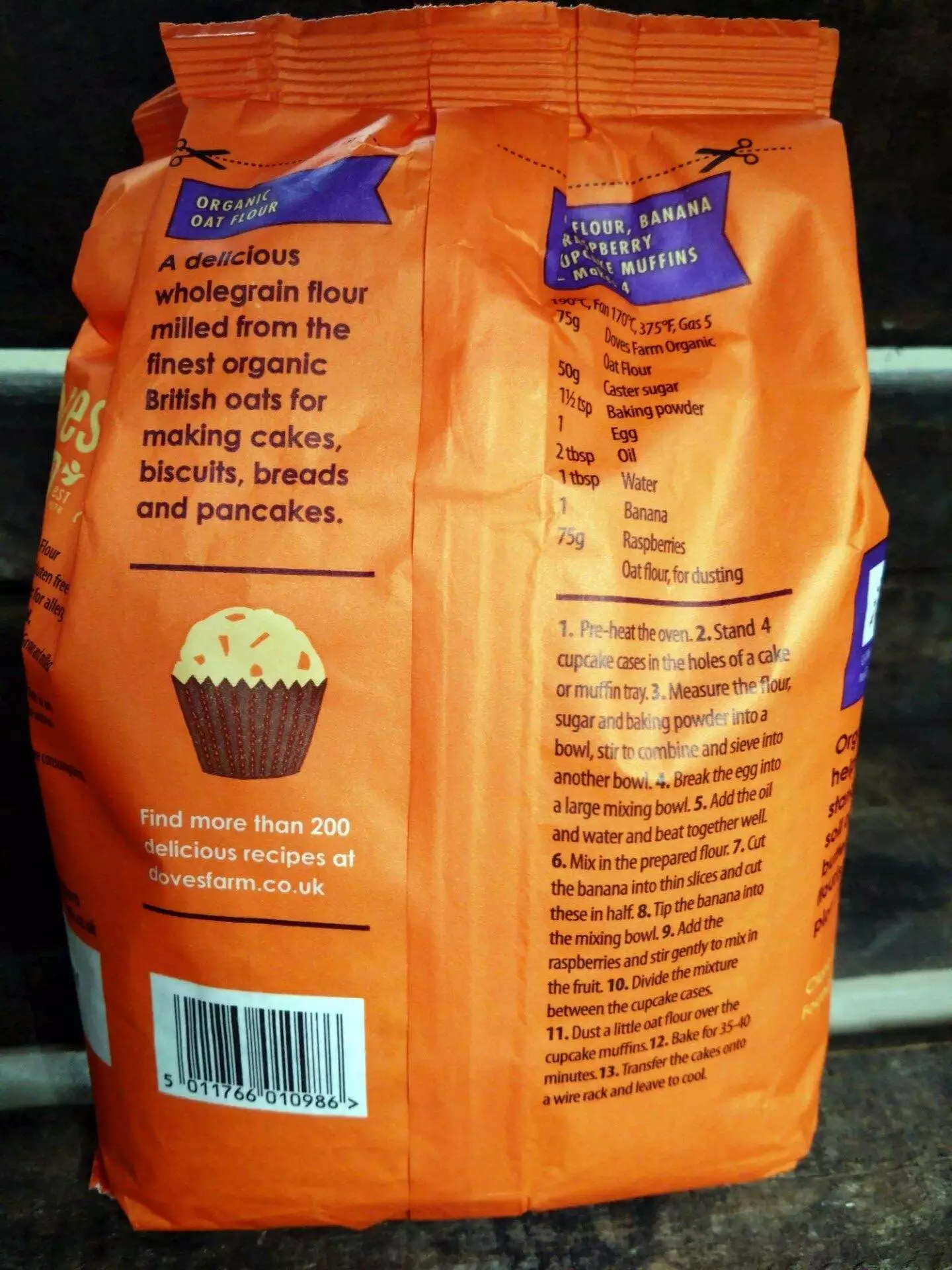 doves farm organic oat flour (450g)