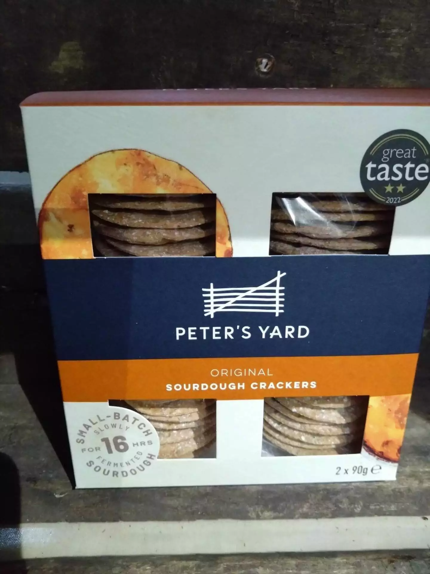 peter's yard original sourdough crackers (180g)