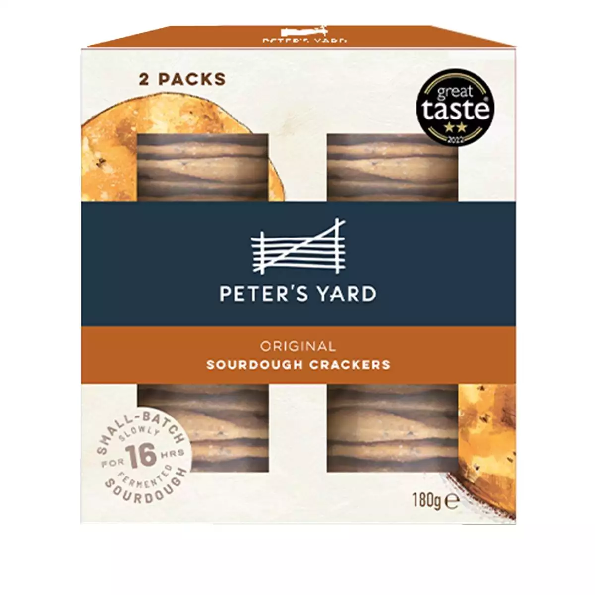 peter's yard original sourdough crackers (180g)
