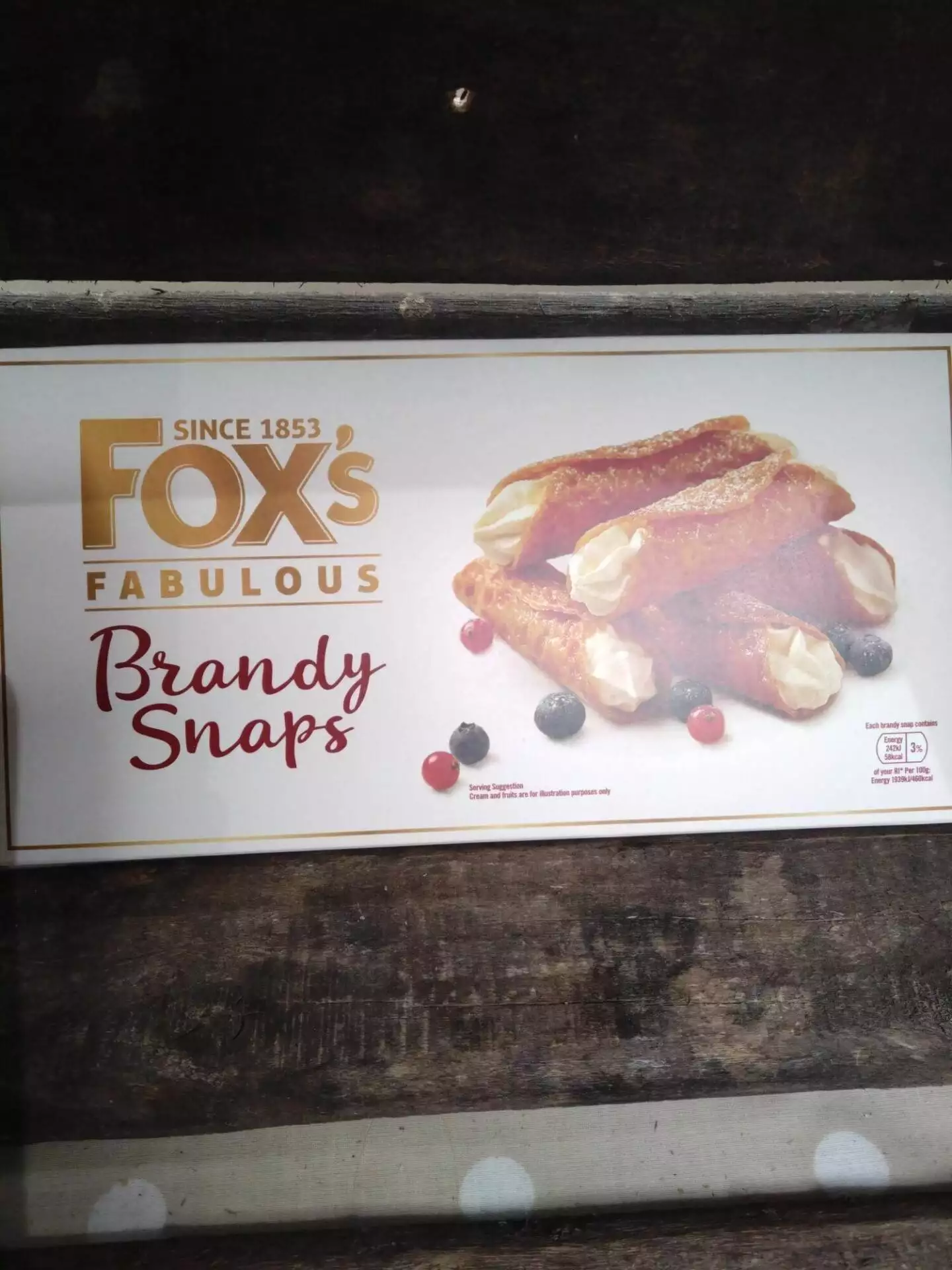fox's brandy snaps (100g)